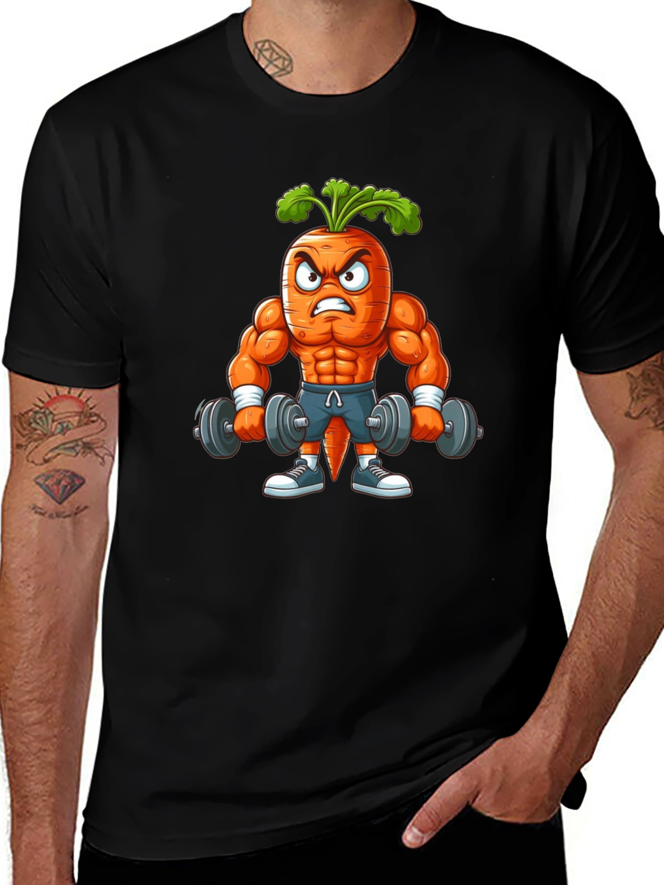 Variant 6 of Carrot Gym Funny T-Shirt