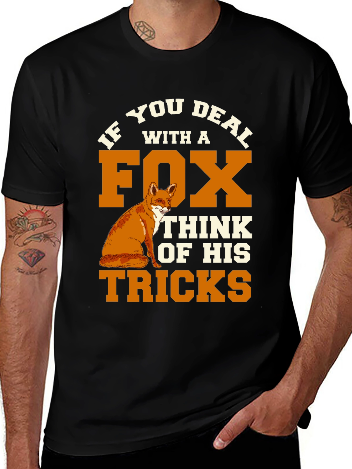Variant 4 of Fox Tricks Graphic Tee - Unisex