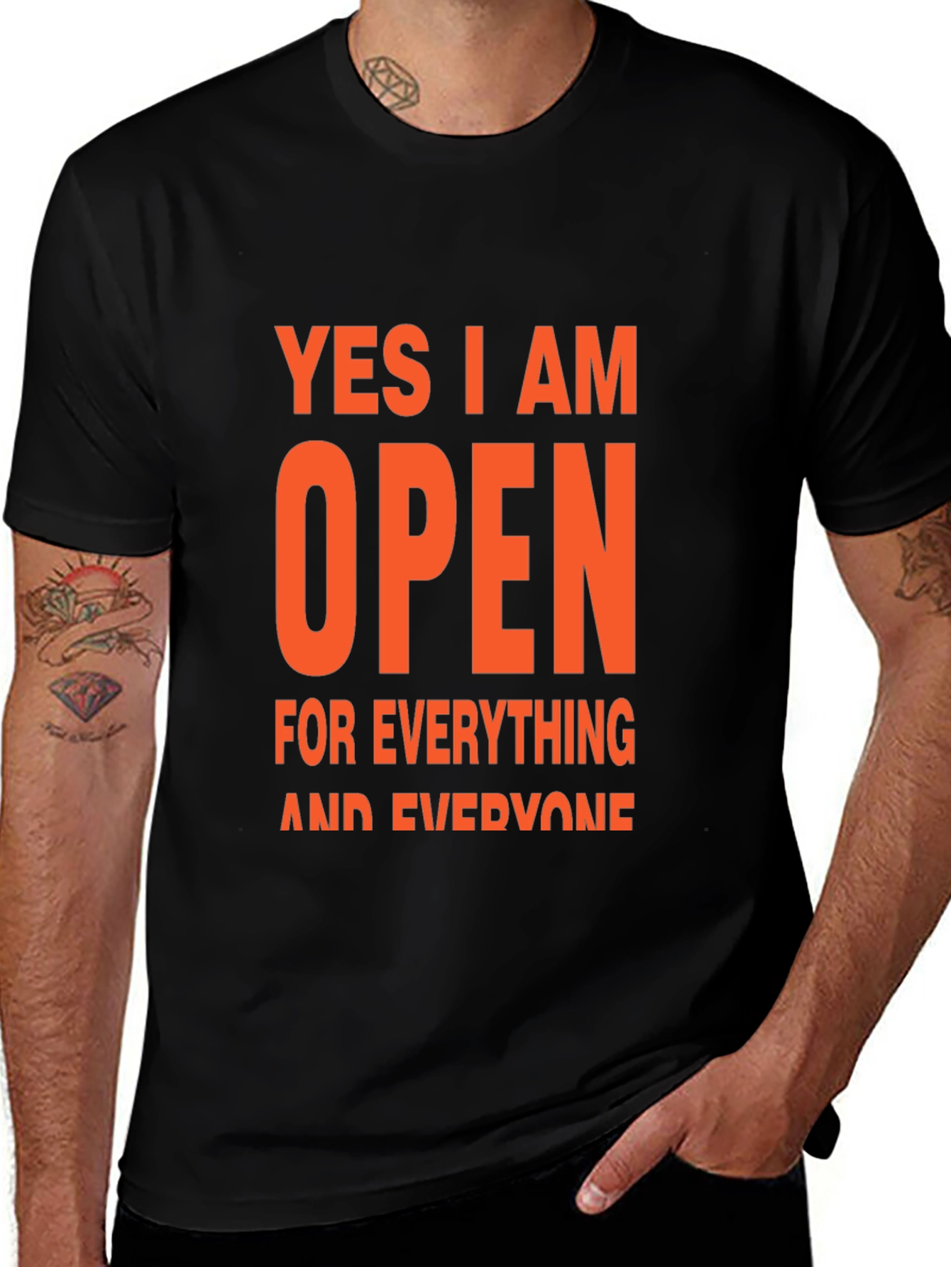 Variant 3 of Yes I Am Open T-Shirt