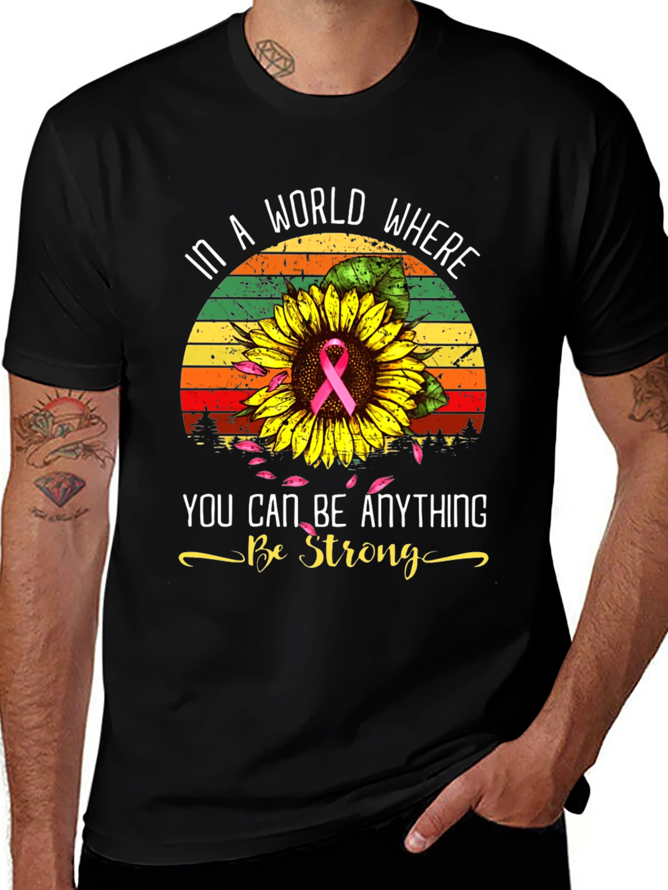 In A World Be Strong T-Shirt