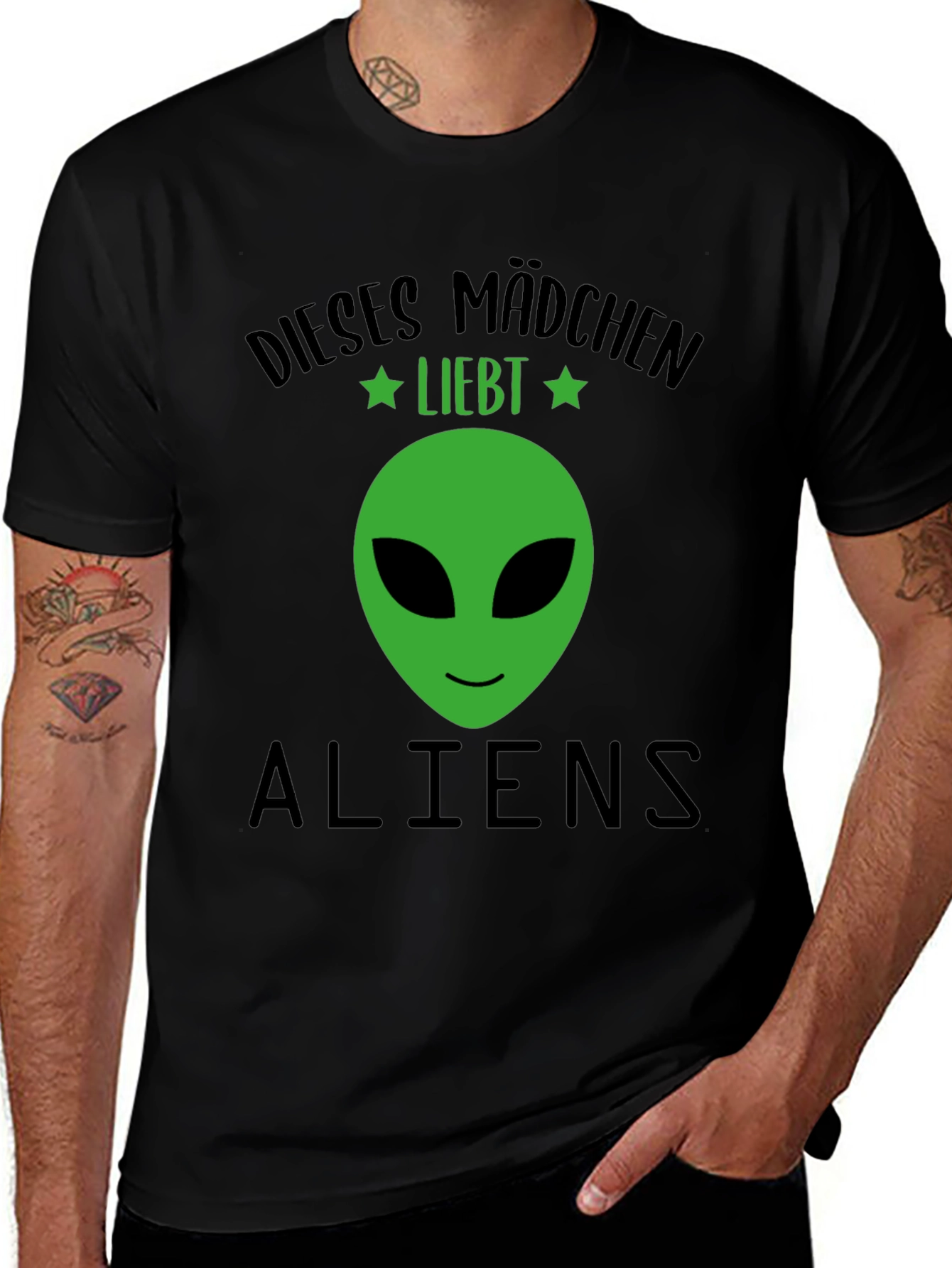 Alien Lover T-Shirt - Dieses Madchen Liebt Aliens