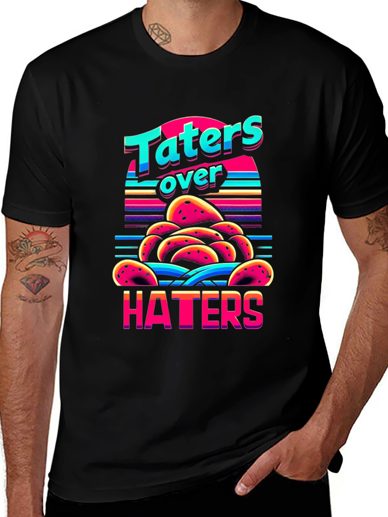 Variant 7 of Taters Over Haters Graphic Tee