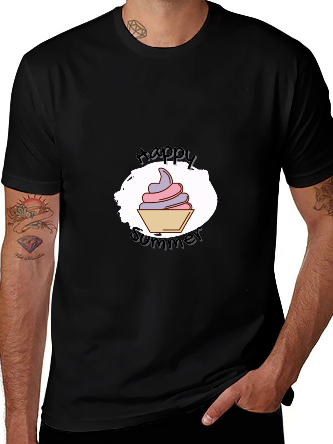 Variant 24 of Happy Summer Ice Cream T-Shirt