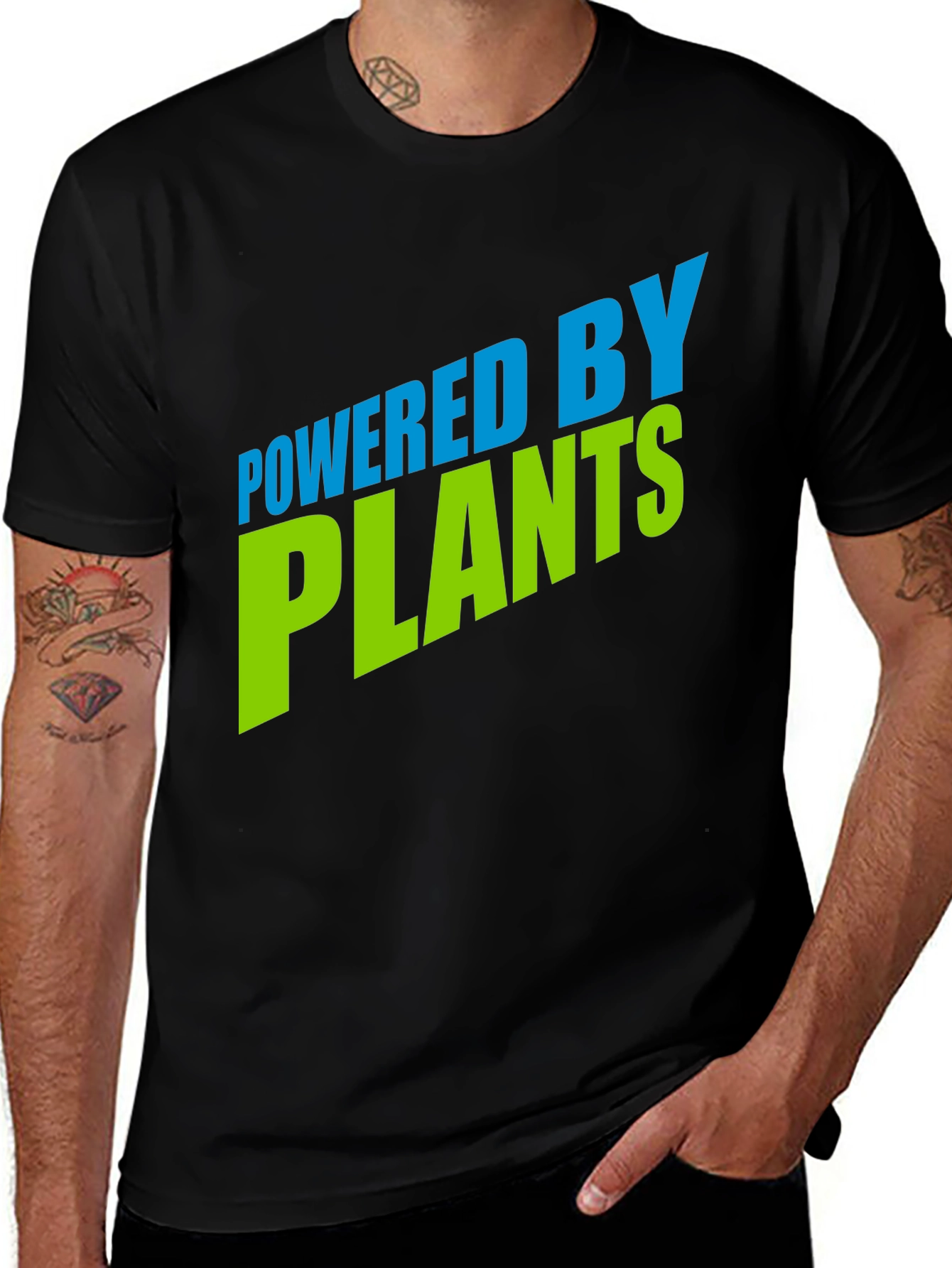 Variant 21 of Powered By Plants Graphic T-Shirt