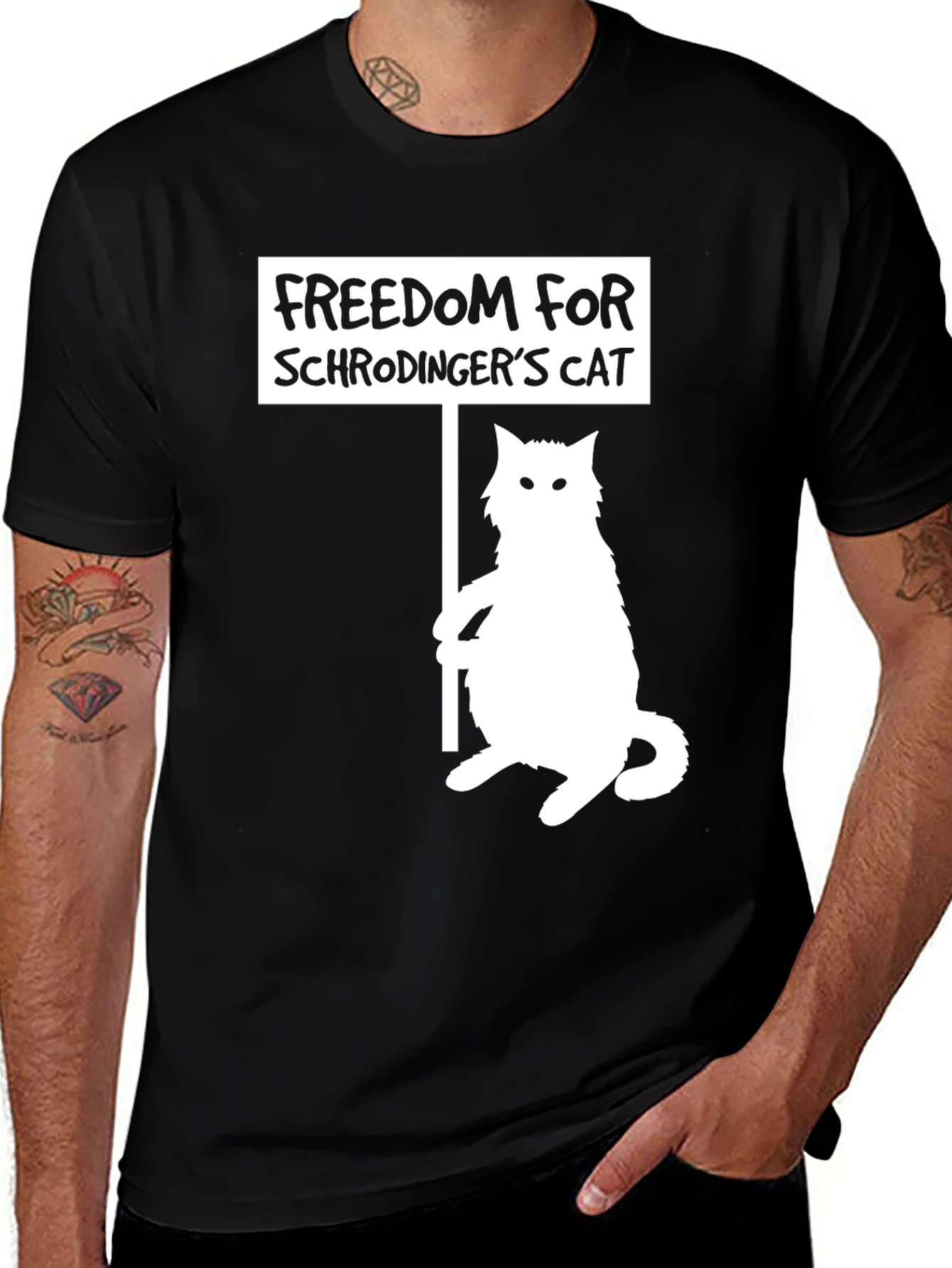 Freedom for Schrodinger's Cat T-Shirt