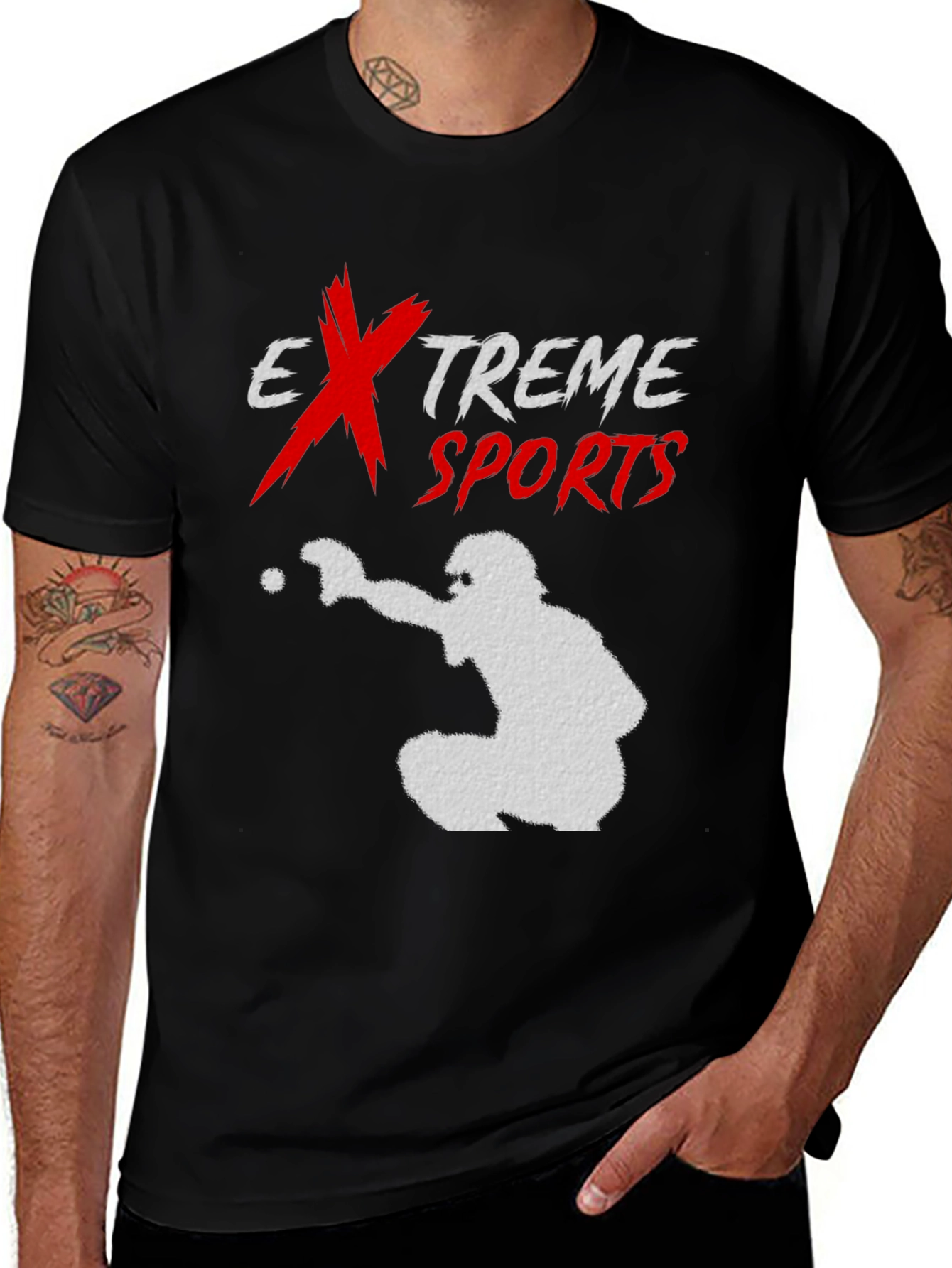 Variant 8 of Extreme Sports Graphic T-Shirt