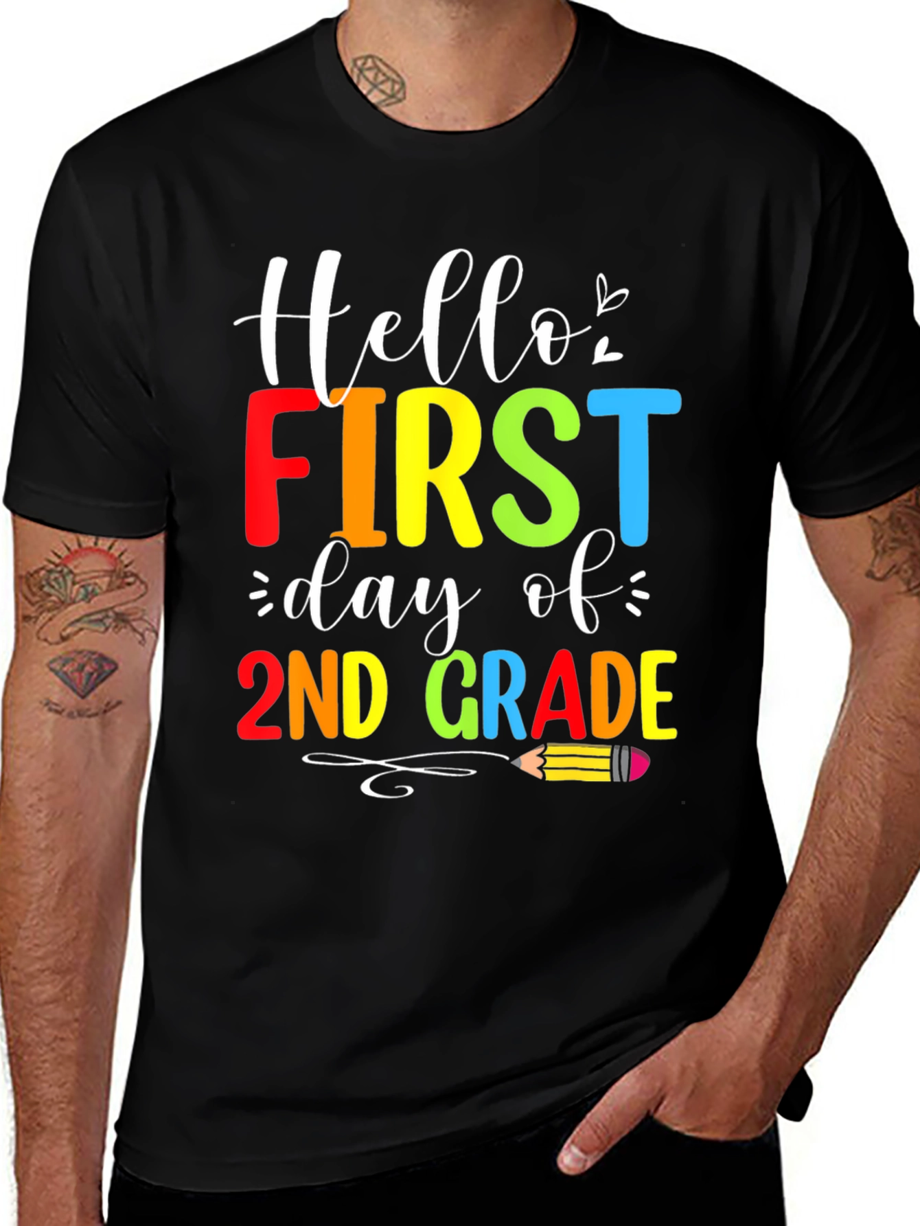 Hello 2nd Grade Back to School T-Shirt
