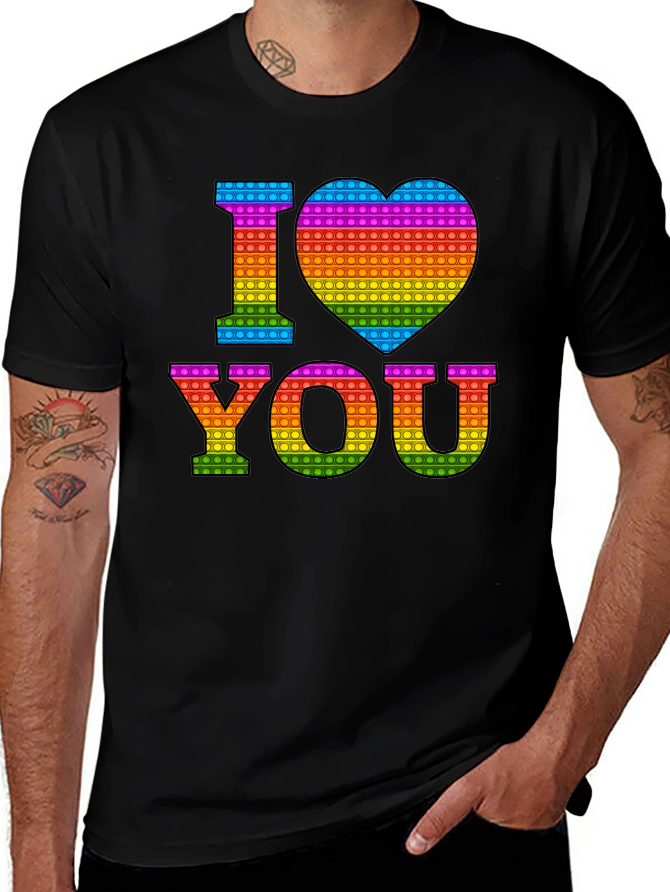 Variant 22 of I Heart You Pop It T-Shirt