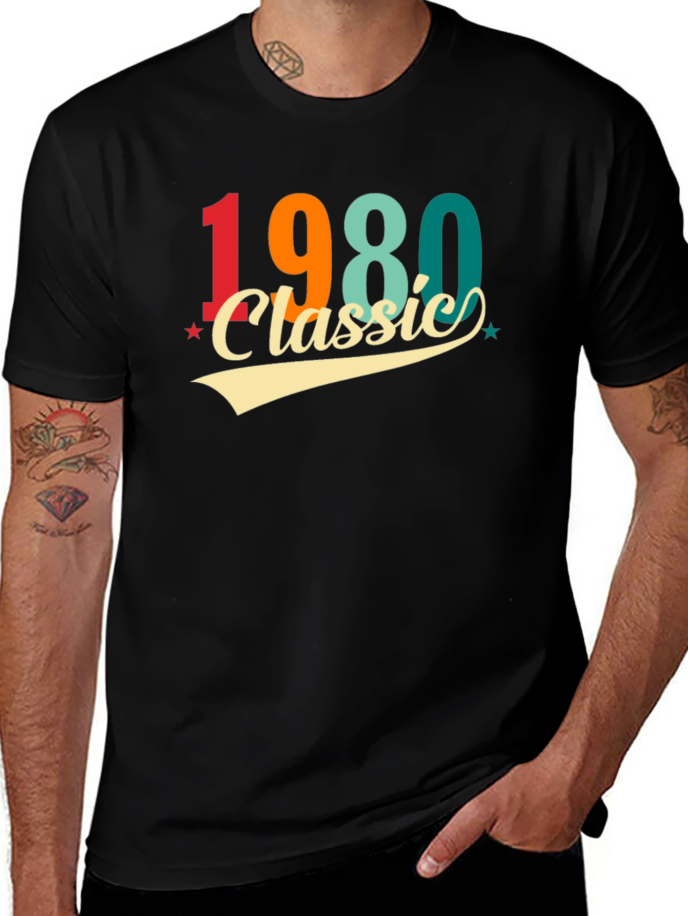 1980 Classic T-Shirt - Retro Birthday Tee