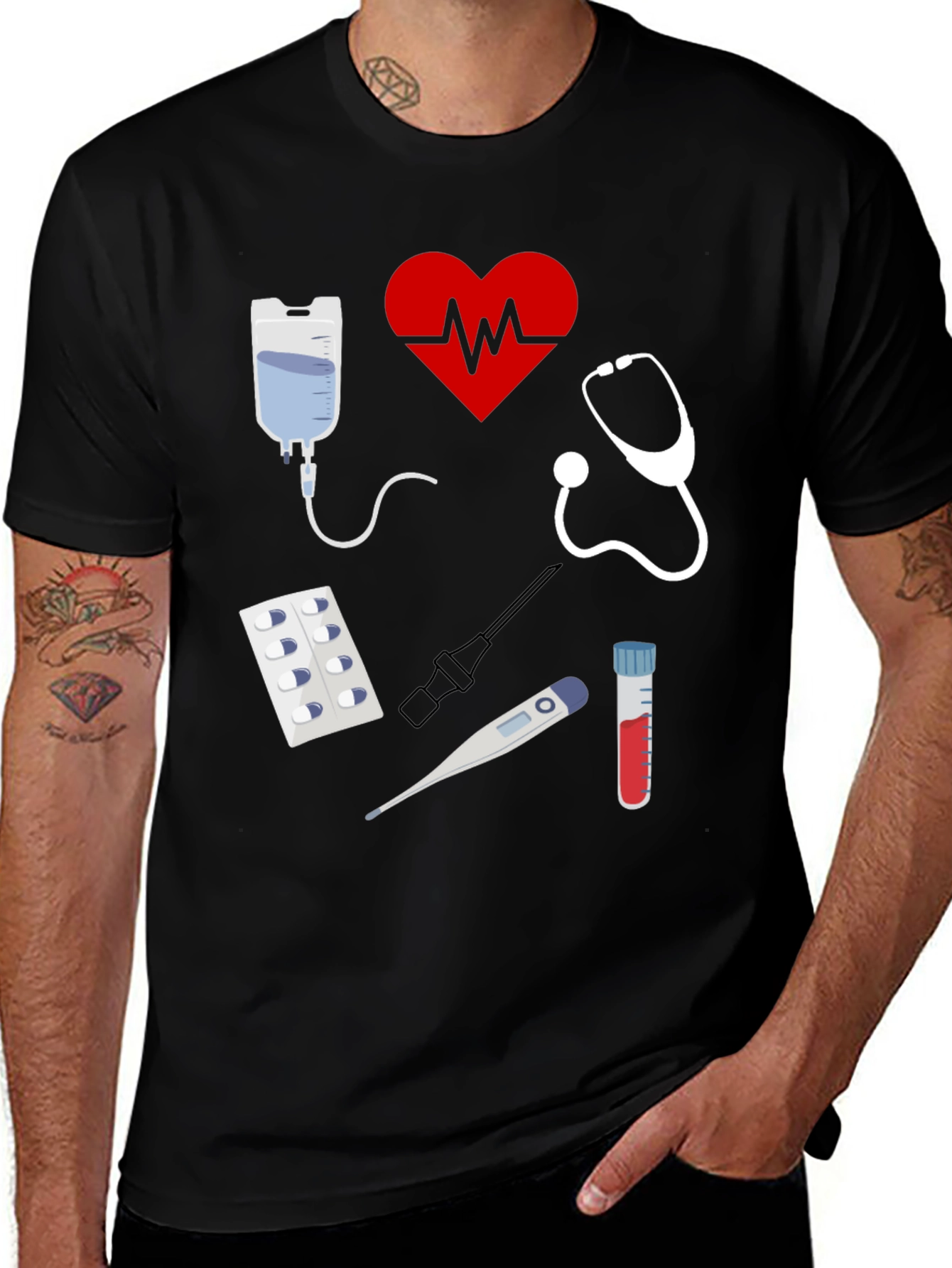 Variant 7 of Medical Graphic Tee - Doctor Nurse Gift T-Shirt