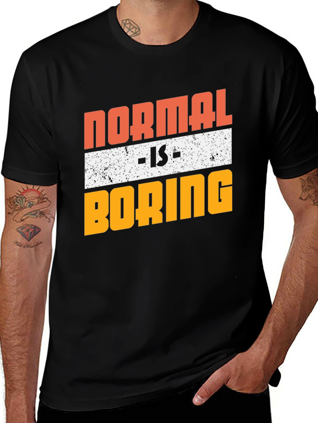 Variant 27 of Normal is Boring Graphic Tee
