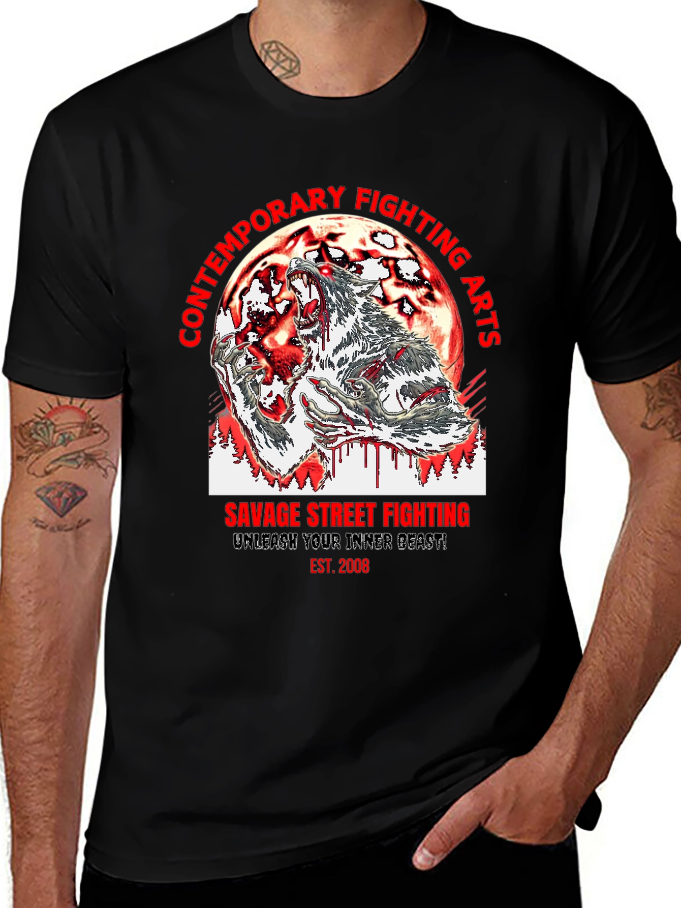 Variant 28 of Savage Street Fighting T-Shirt