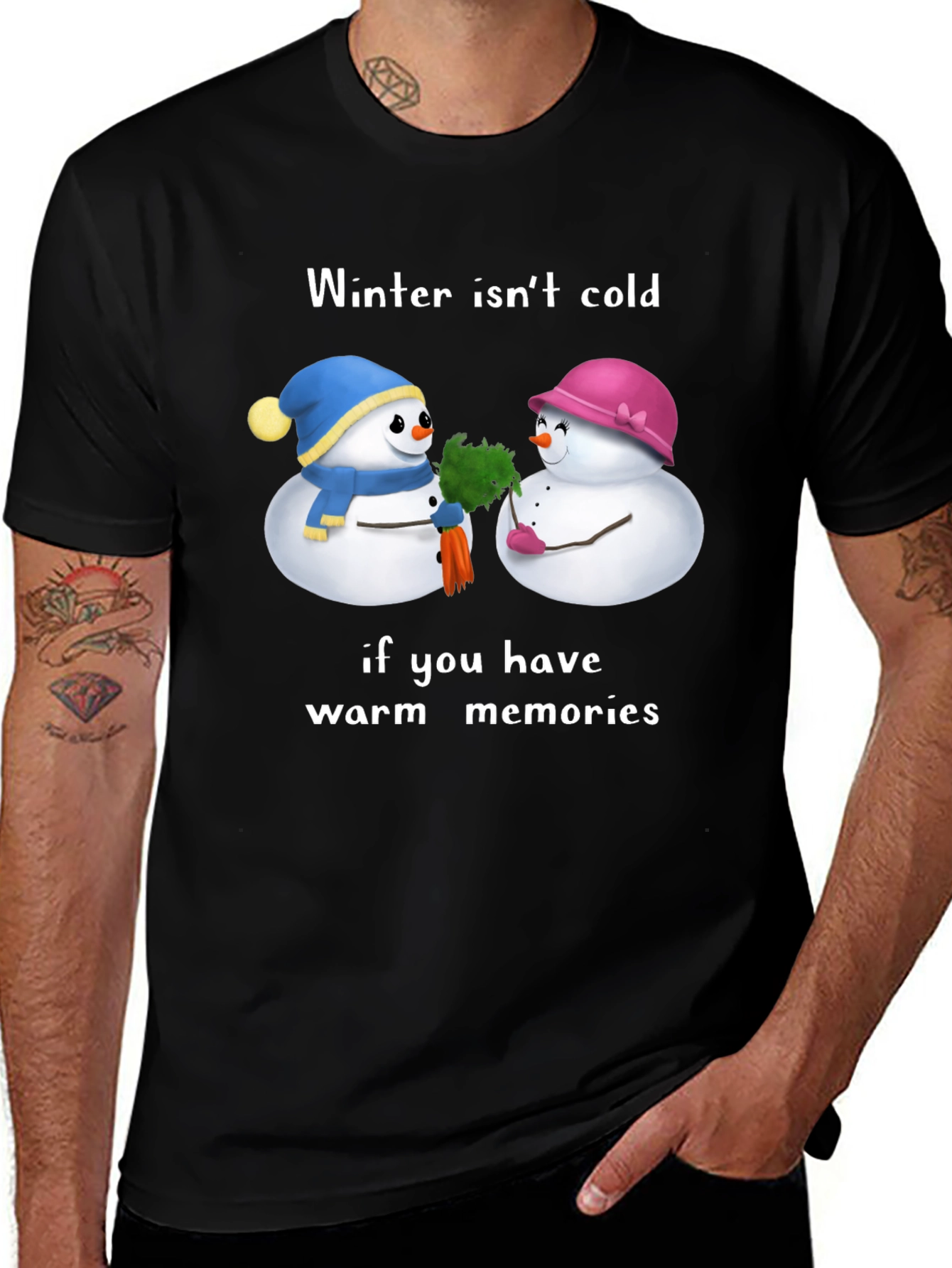 Variant 19 of Warm Memories Winter Tee
