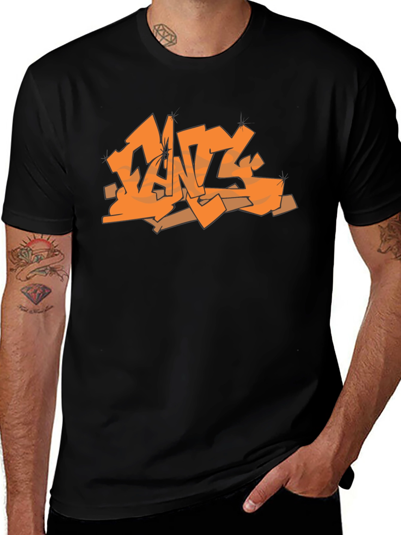 Variant 3 of Graffiti Style T-Shirt - Urban Streetwear