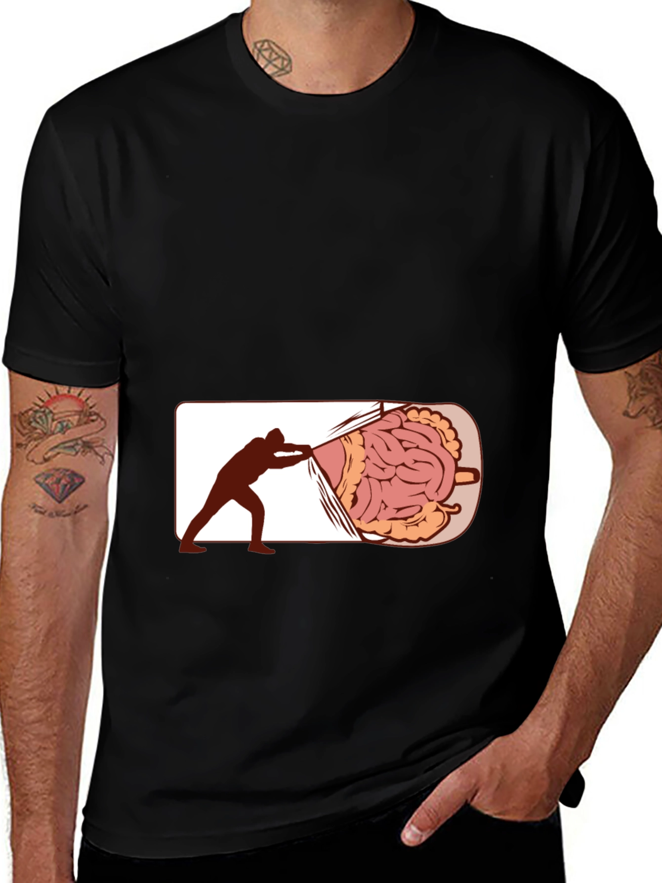 Variant 21 of Brain Exposure Graphic Tee