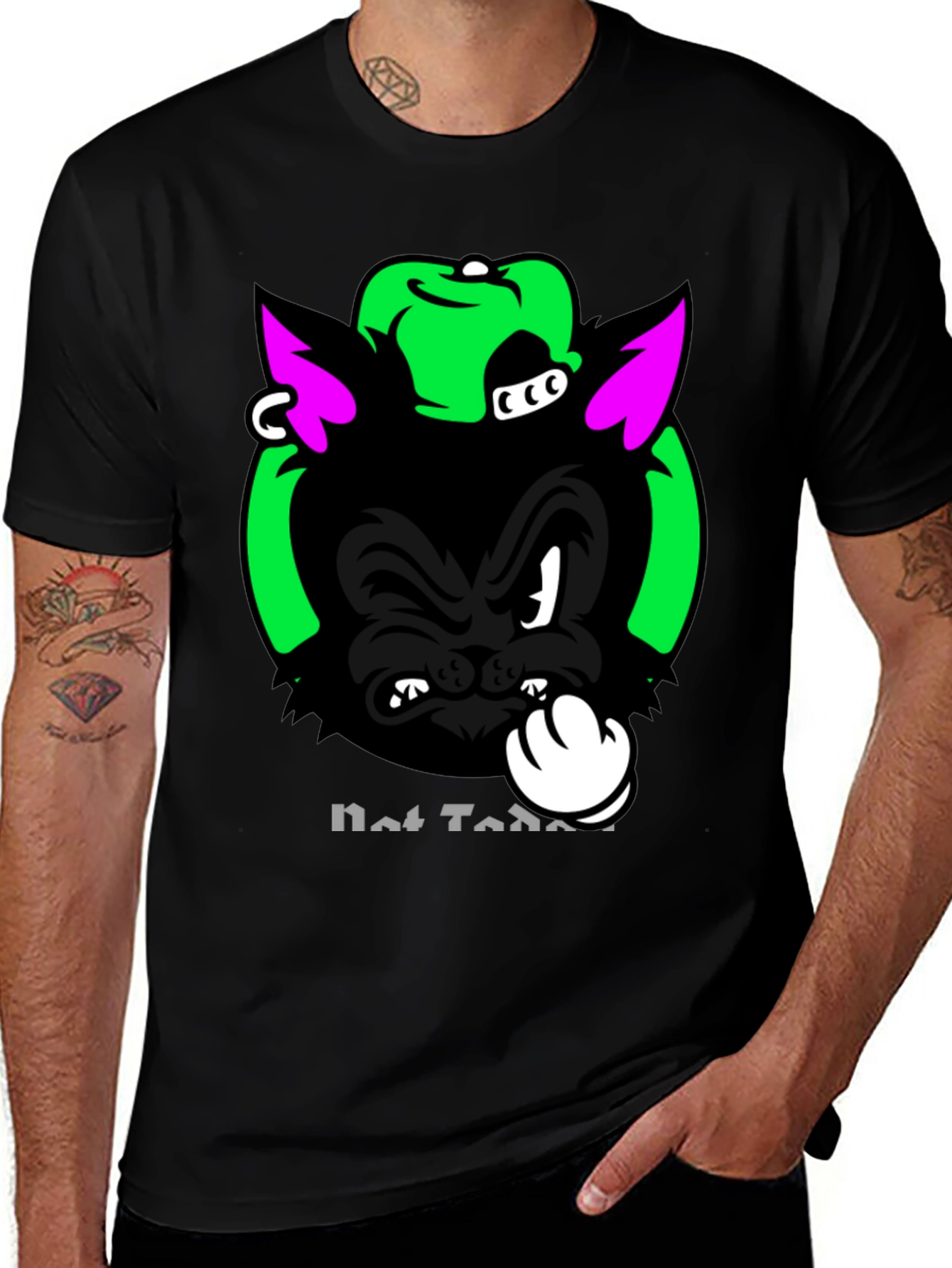 Variant 24 of Not Today Grumpy Cat T-Shirt