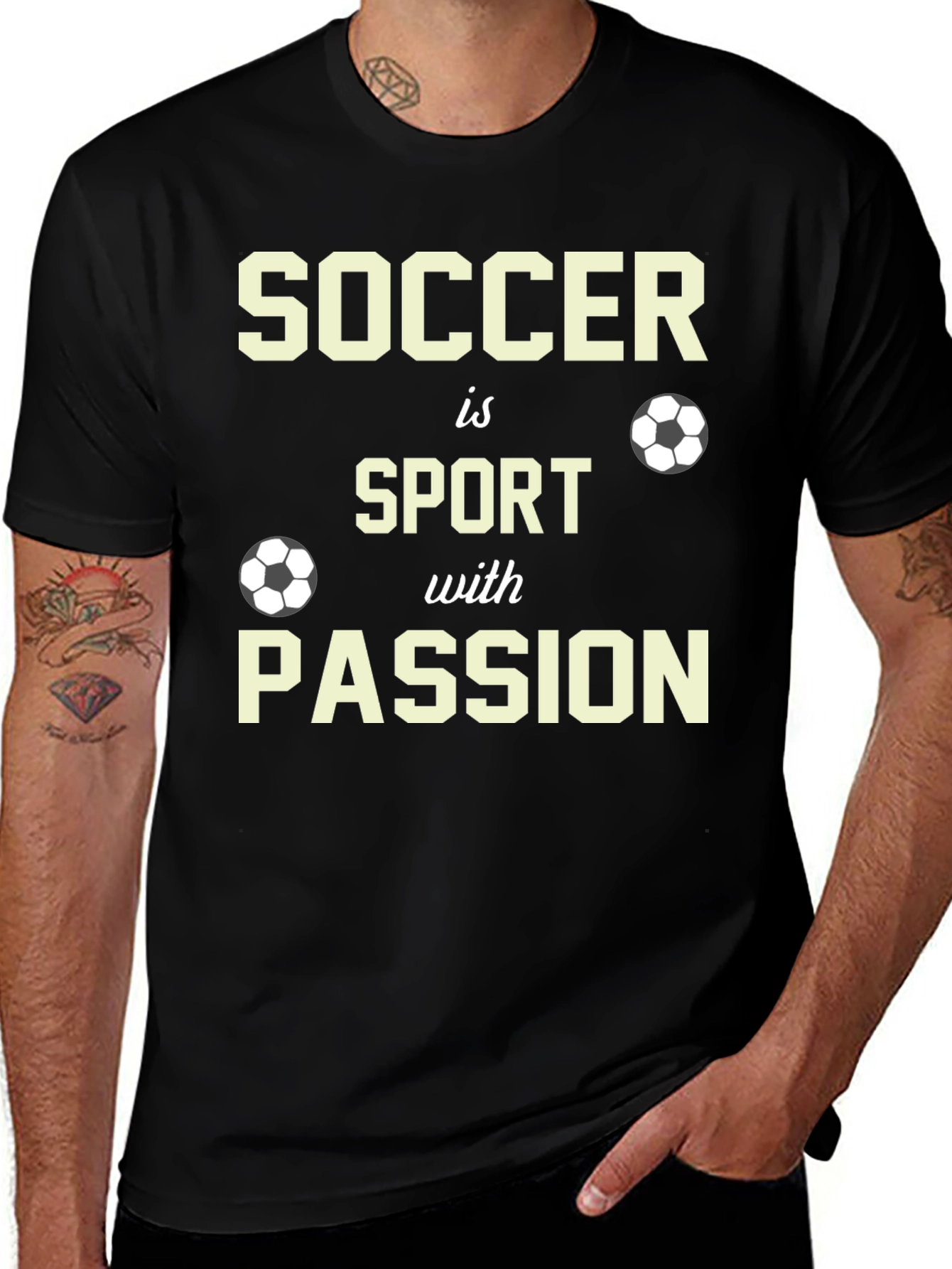 Variant 8 of Soccer Is Sport With Passion T-Shirt