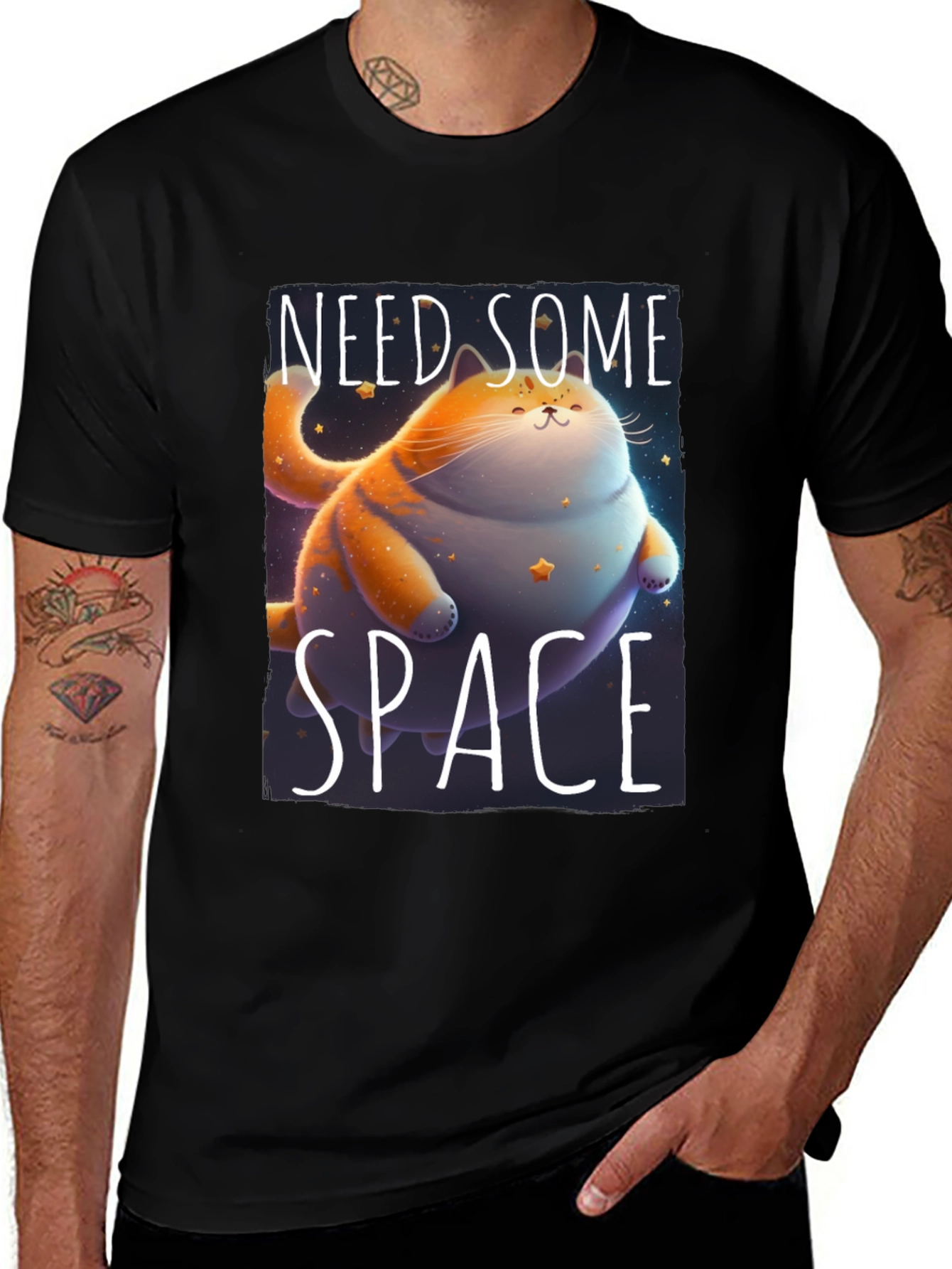 Need Some Space Cat T-Shirt