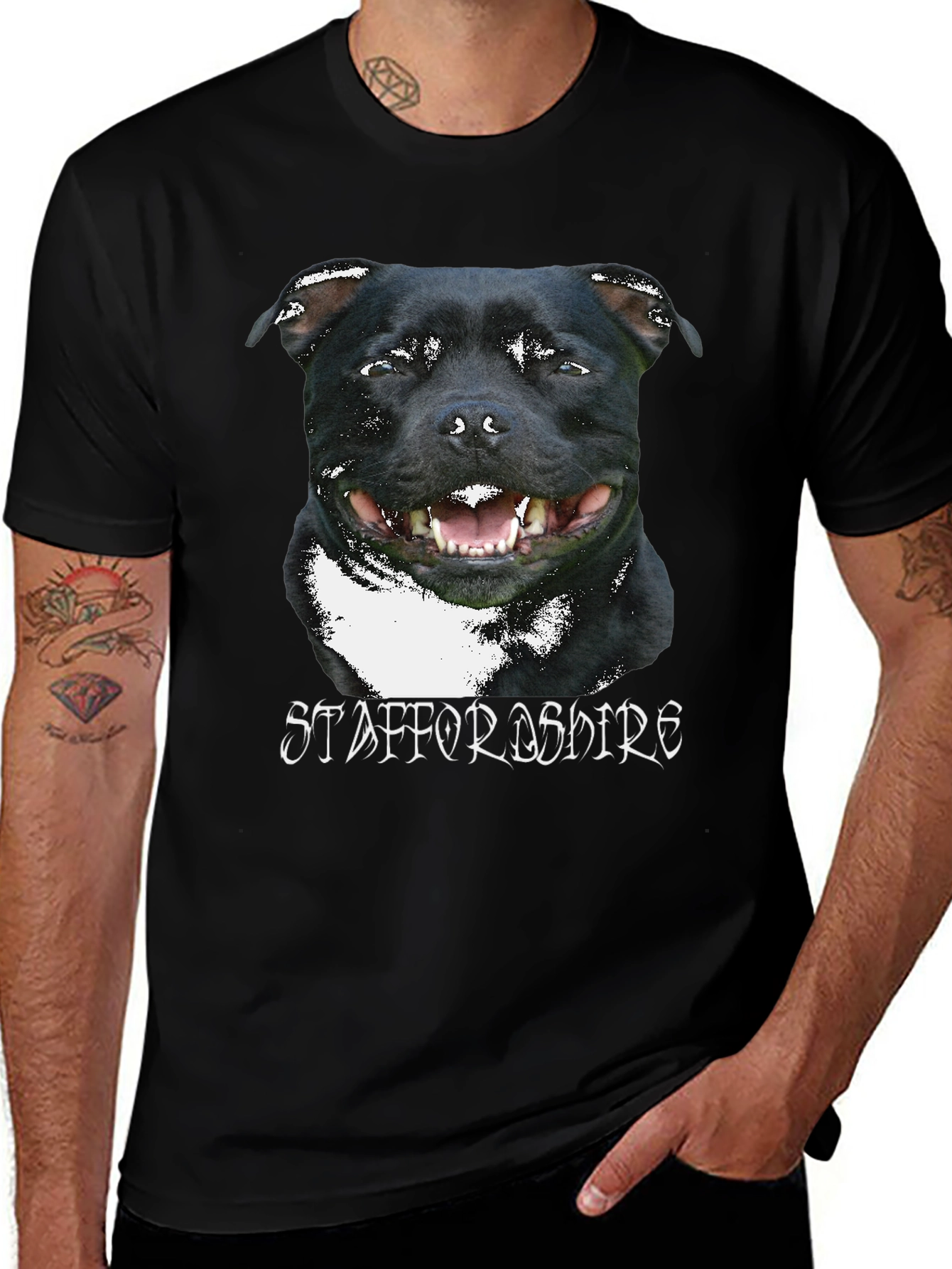 Staffordshire Bull Terrier Graphic T-Shirt
