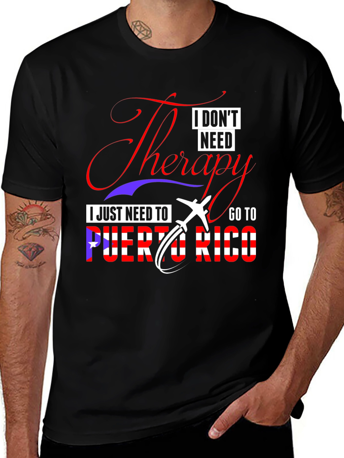 Puerto Rico Therapy T-Shirt