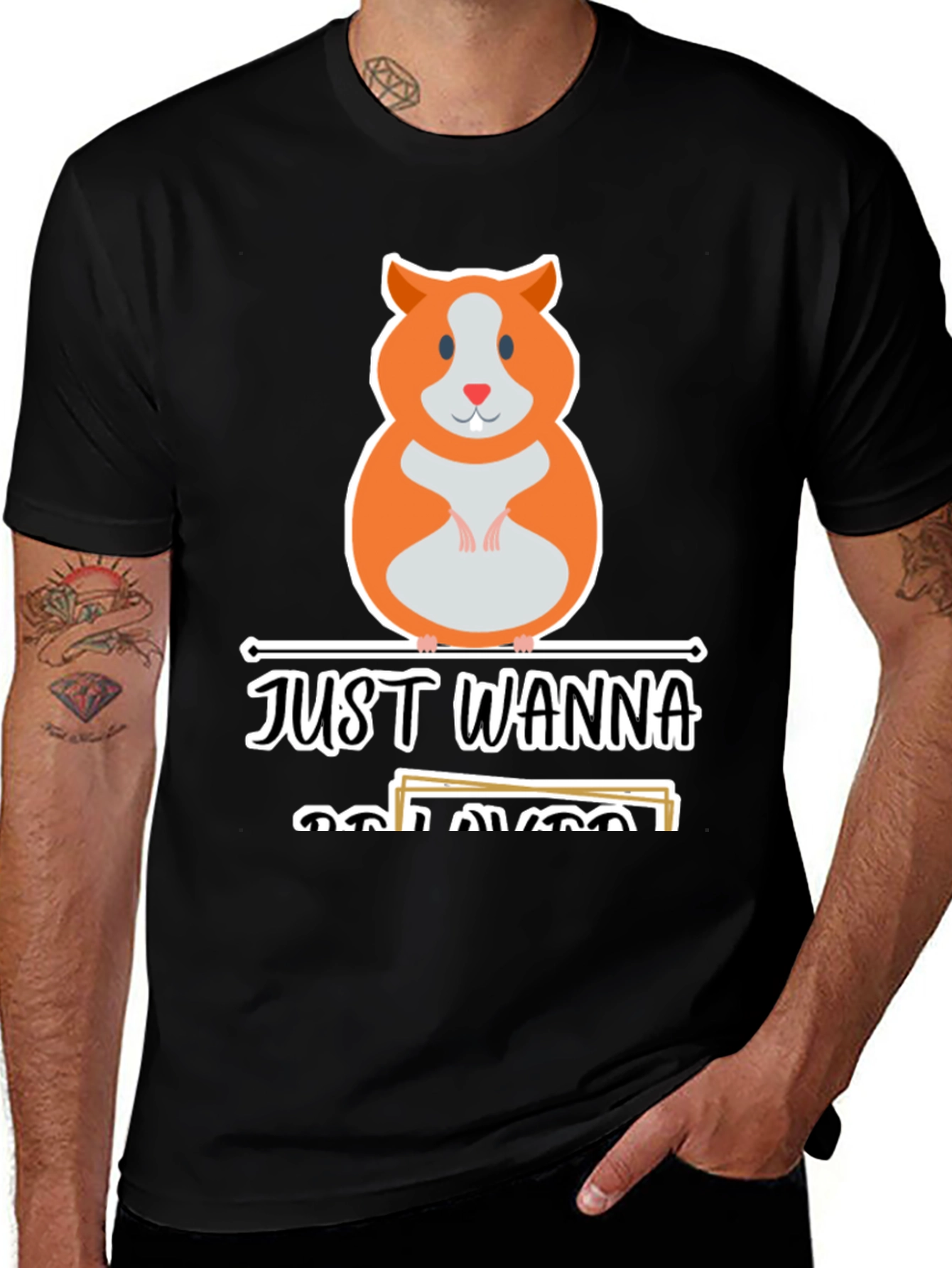 Variant 7 of Just Wanna Play with Hamsters T-Shirt