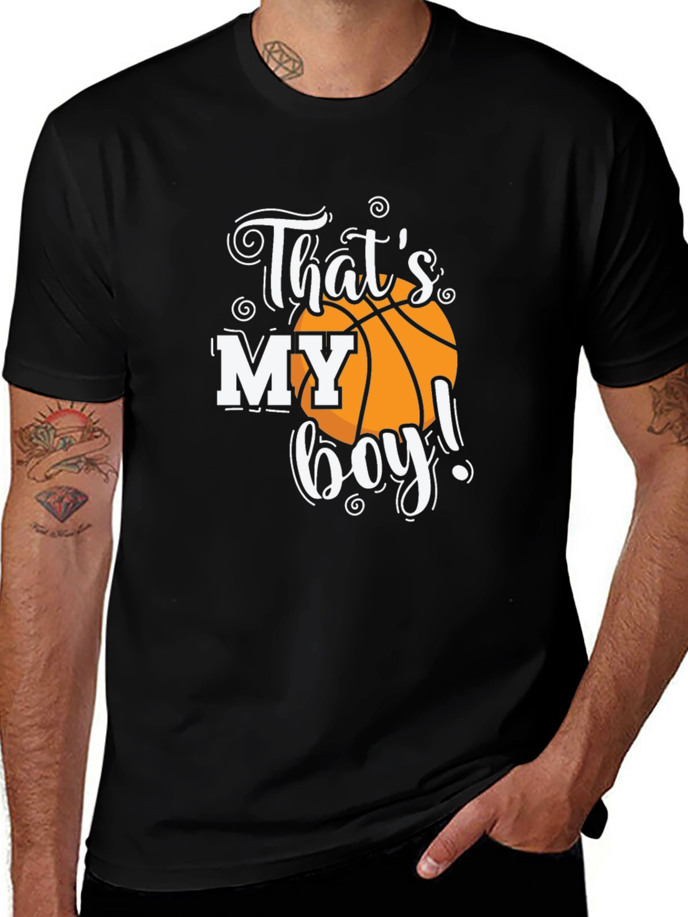 Variant 9 of That's My Boy Basketball T-Shirt