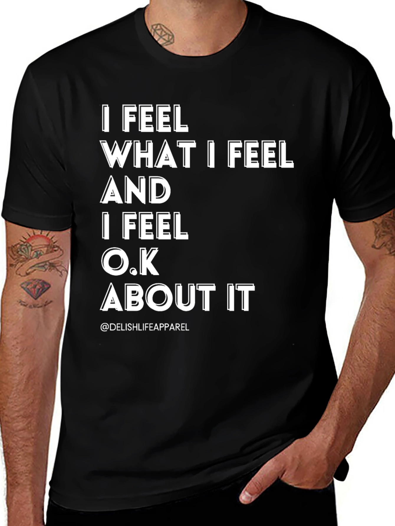 Variant 28 of I Feel What I Feel Graphic Tee