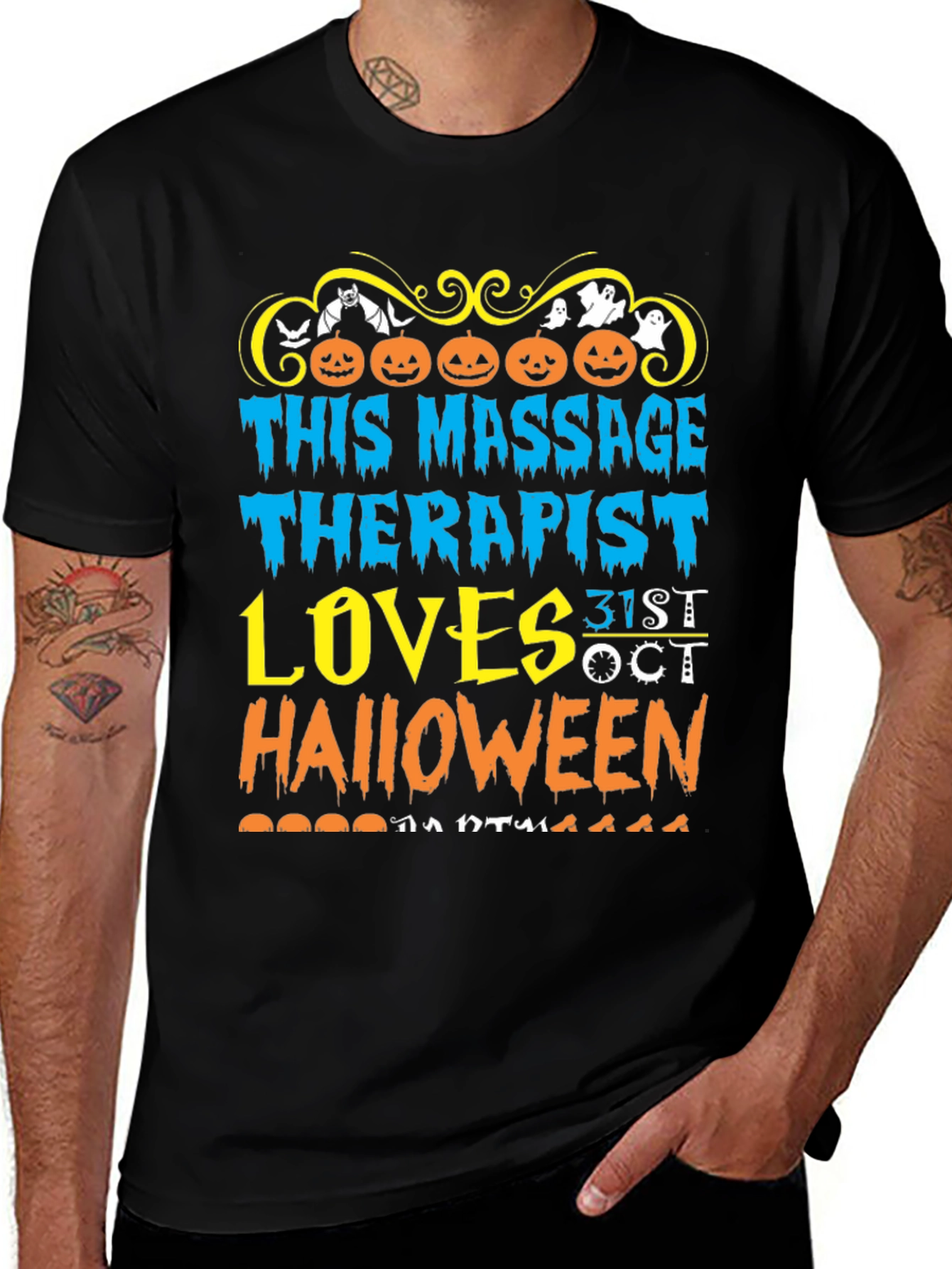 Halloween Massage Therapist T-Shirt