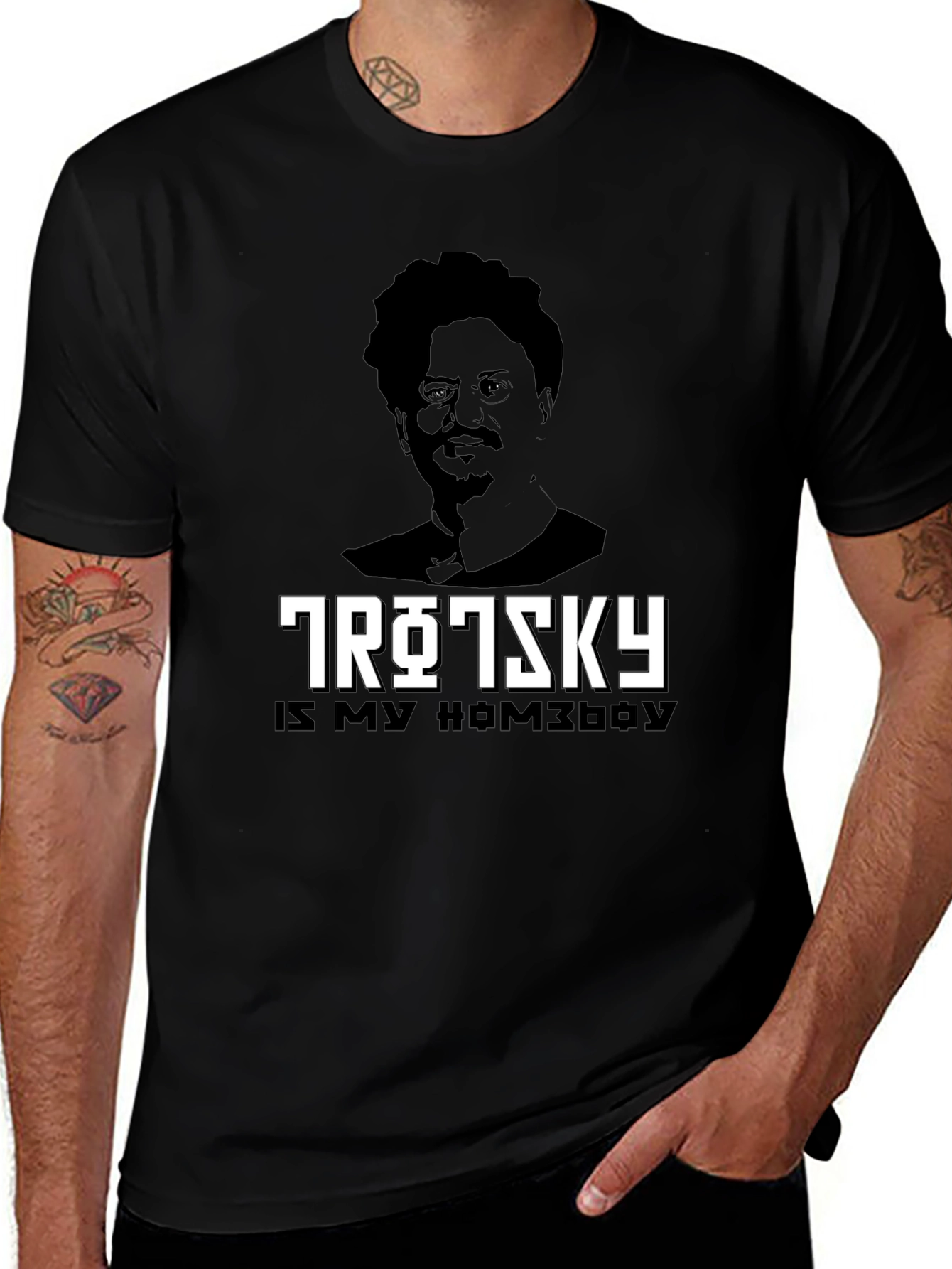 Trotsky is My Homeboy Graphic Tee