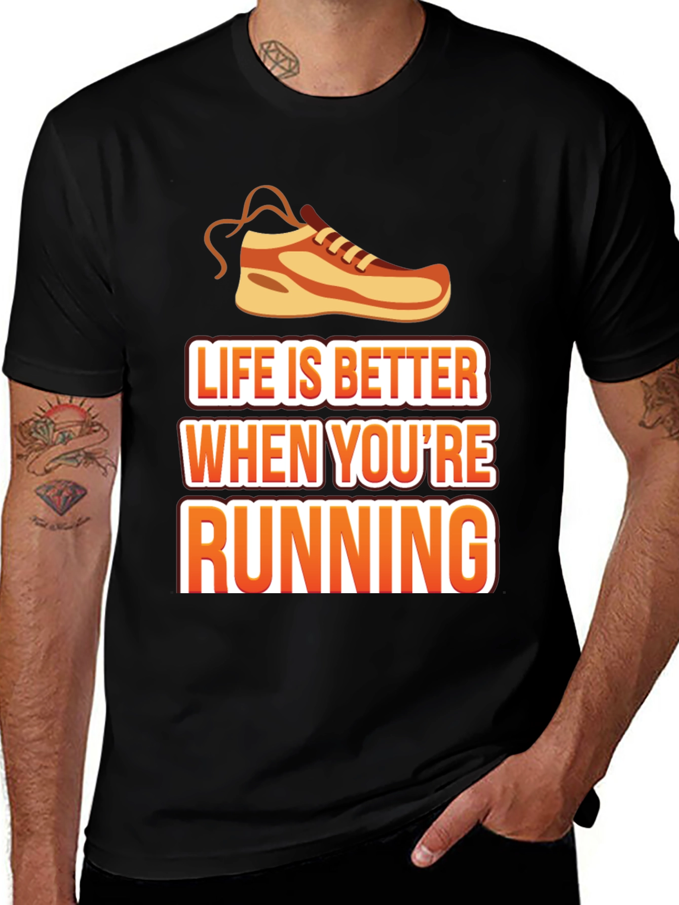 Variant 21 of Life is Better When You're Running T-Shirt
