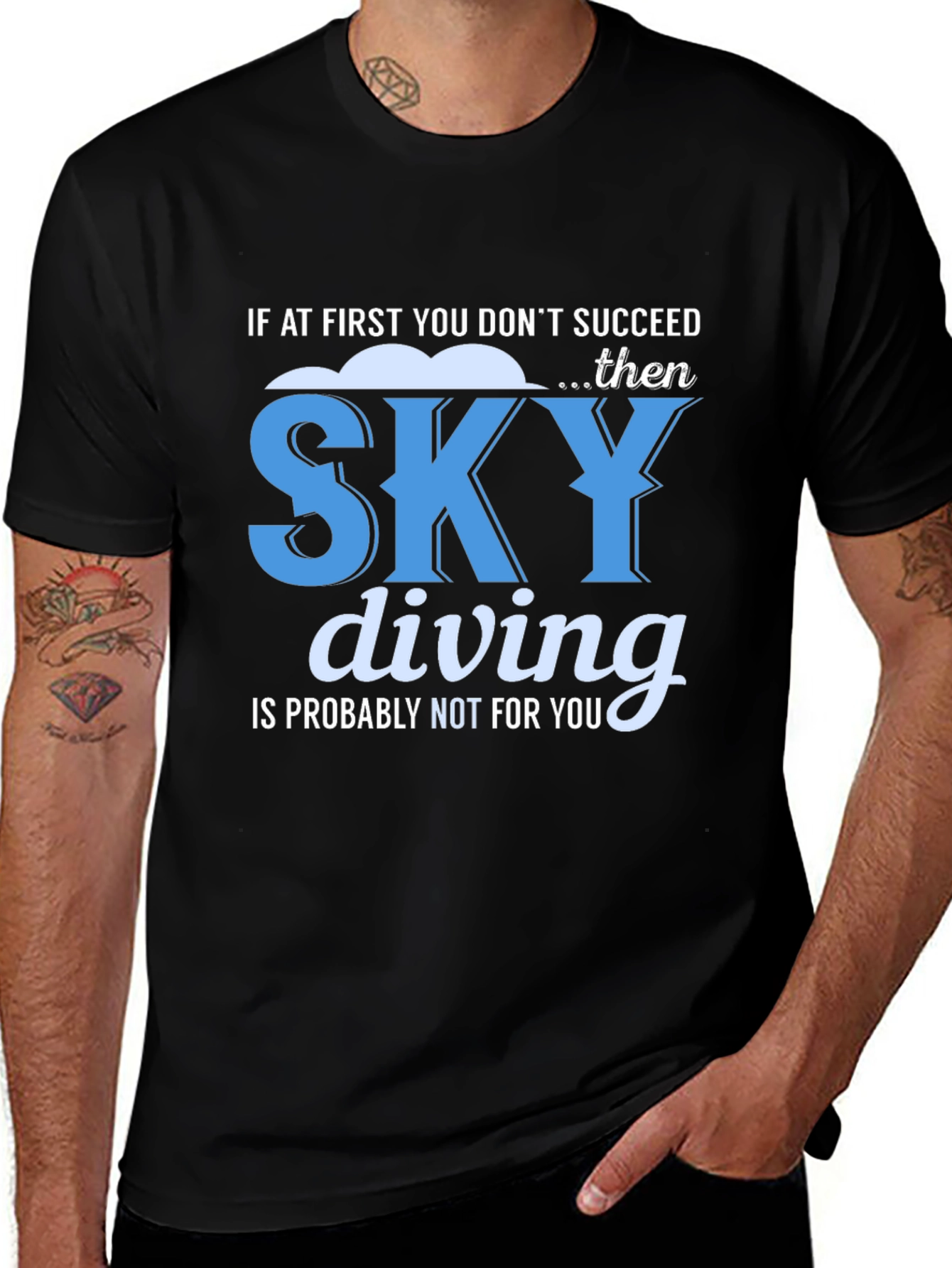 Variant 9 of Skydiving T-Shirt - Funny Sky Diving Gift