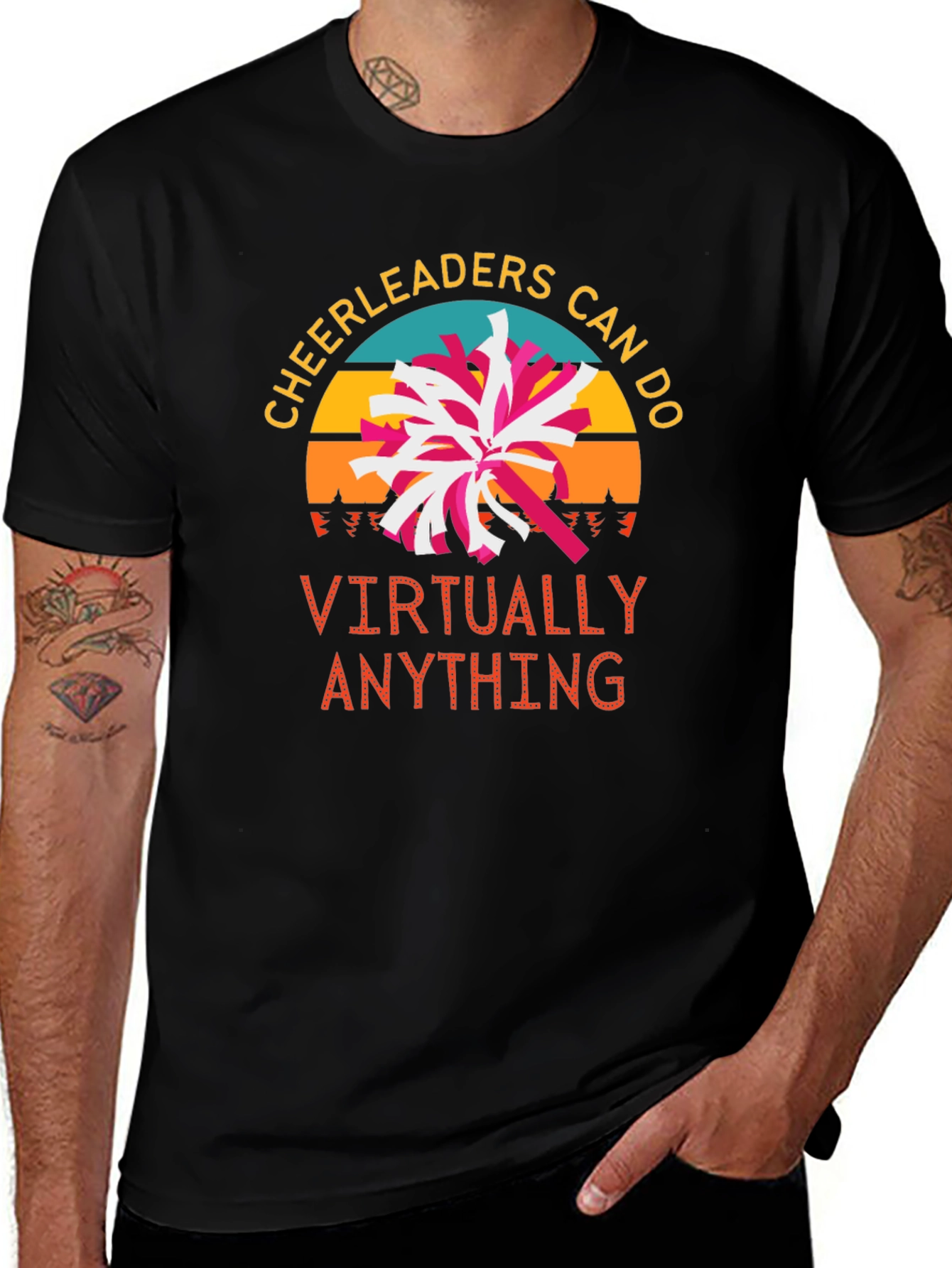 Variant 12 of Cheerleaders Can Do Virtually Anything T-Shirt
