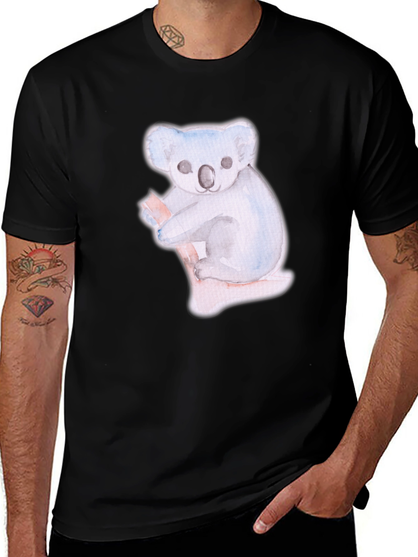 Variant 23 of Koala Bear T-Shirt - Cute Animal Graphic Tee