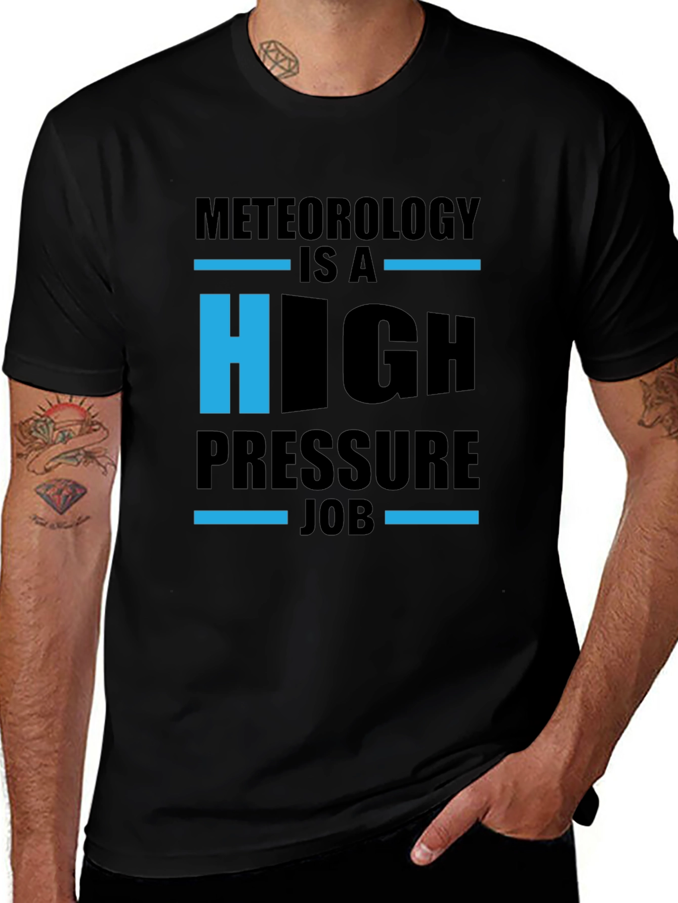 Variant 13 of Meteorology High Pressure Job T-Shirt