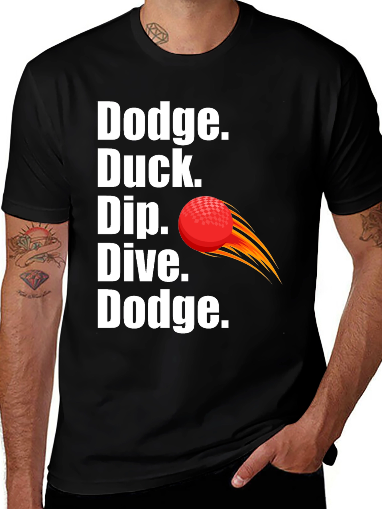 Variant 16 of Dodge Duck Dip Dive Dodge T-Shirt