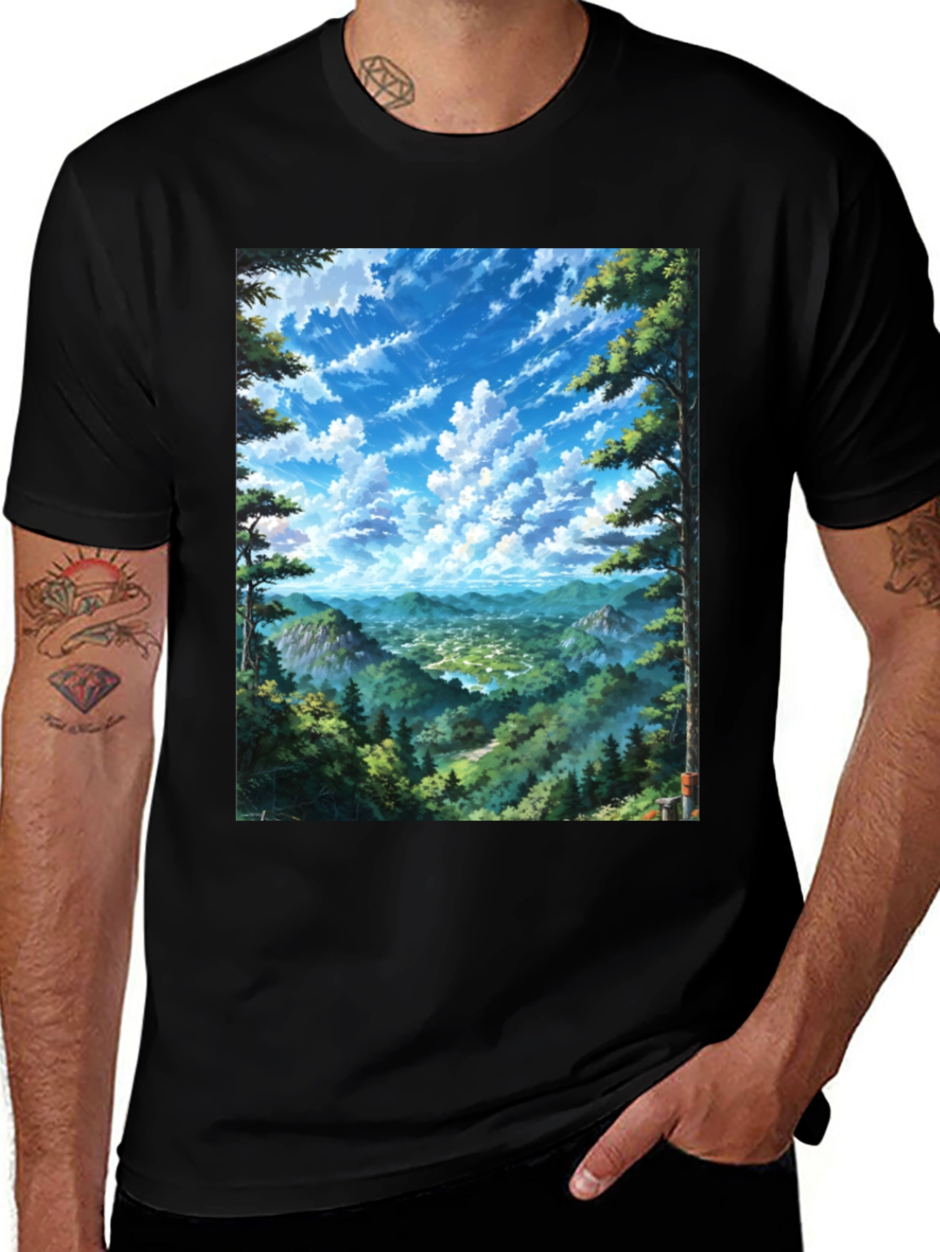 Variant 19 of Scenic Vista Graphic Tee