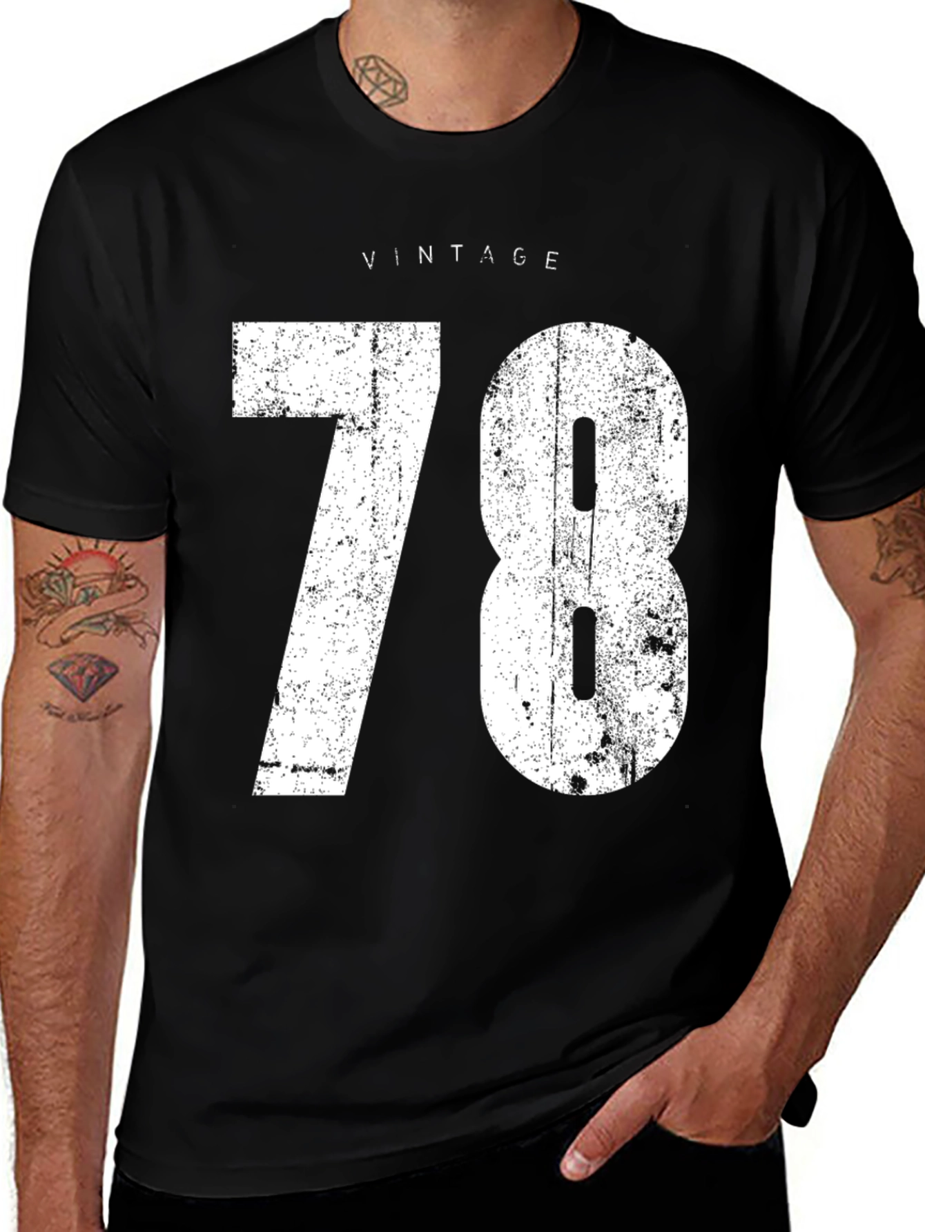 Variant 15 of Vintage 78 Graphic Tee - Retro Style