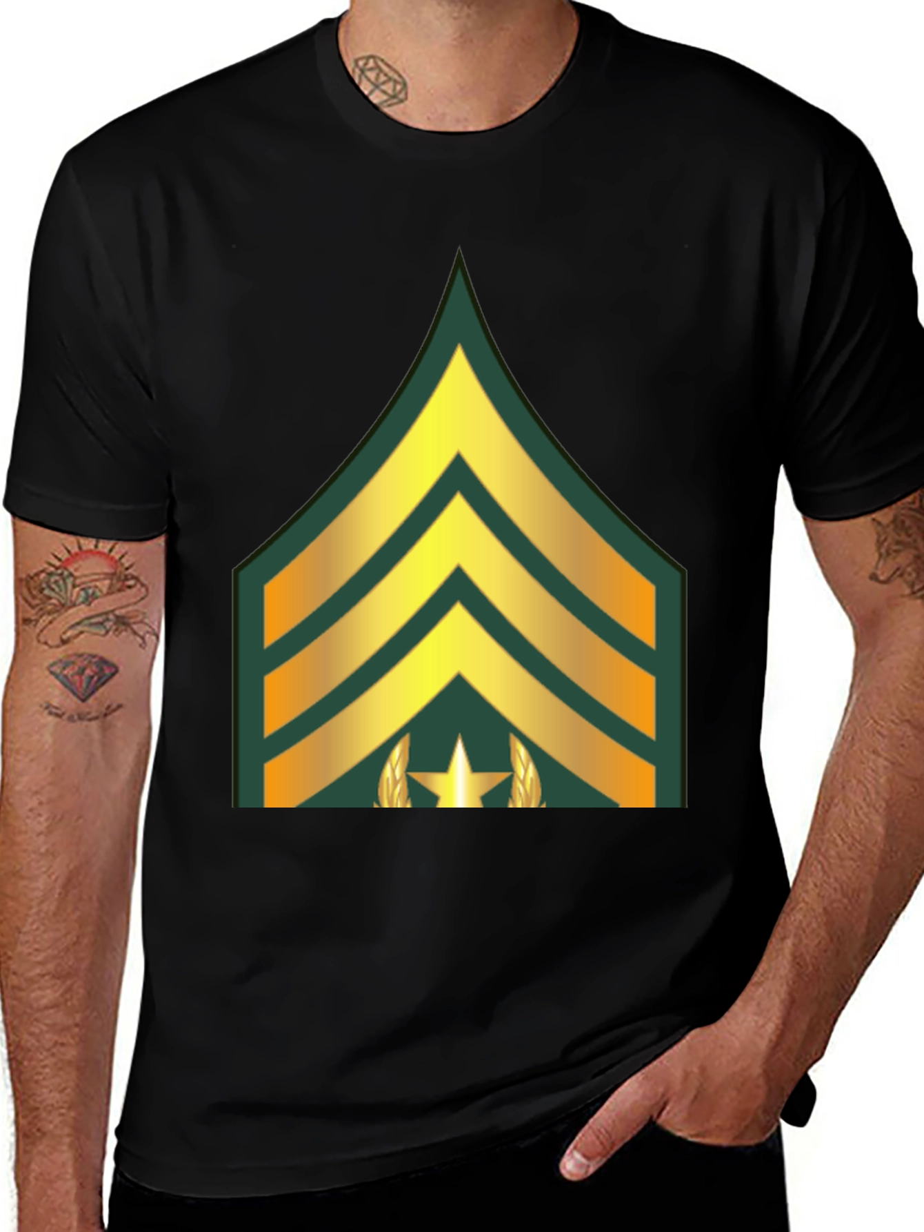 Variant 4 of Sergeant First Class Graphic T-Shirt
