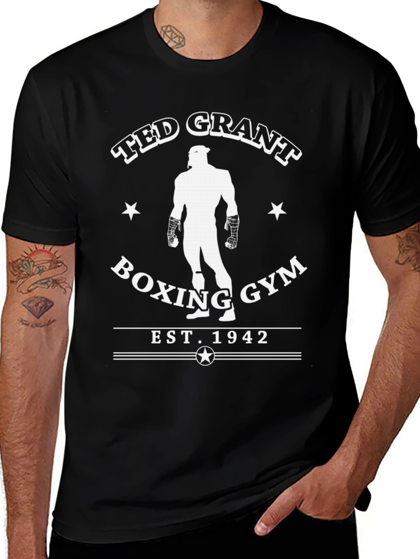 Variant 10 of Ted Grant Boxing Gym T-Shirt