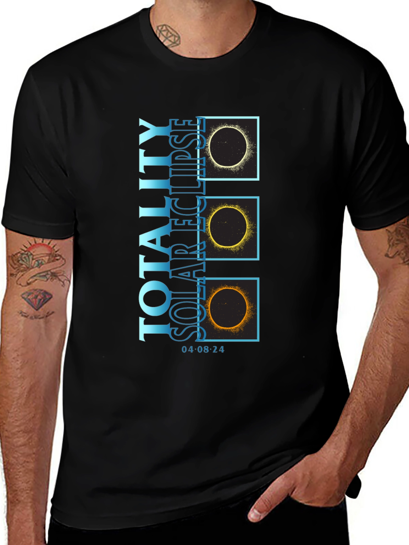 Variant 10 of Total Solar Eclipse 2024 T-Shirt