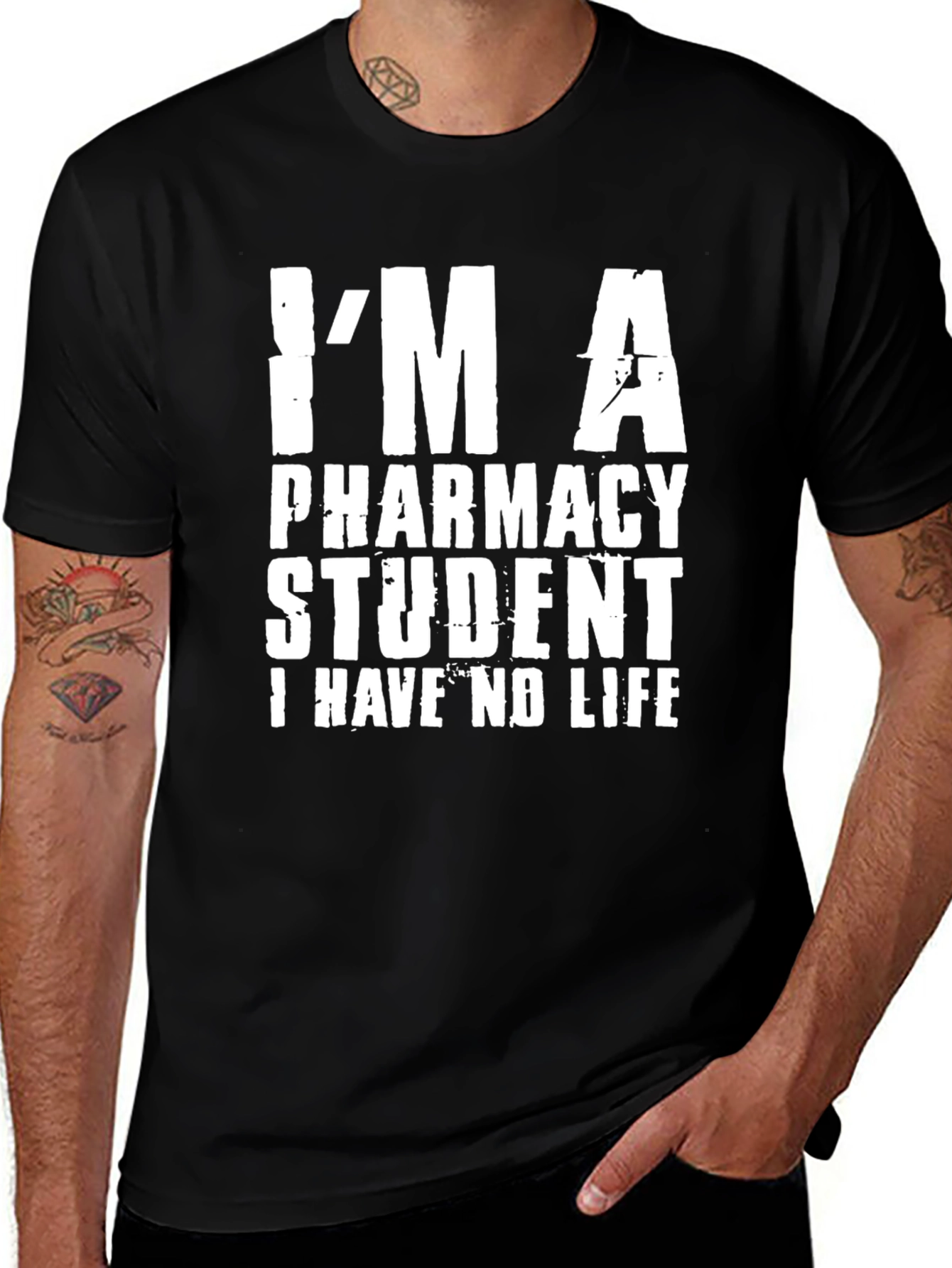 Variant 20 of Pharmacy Student Humor Tee - No Life T-Shirt