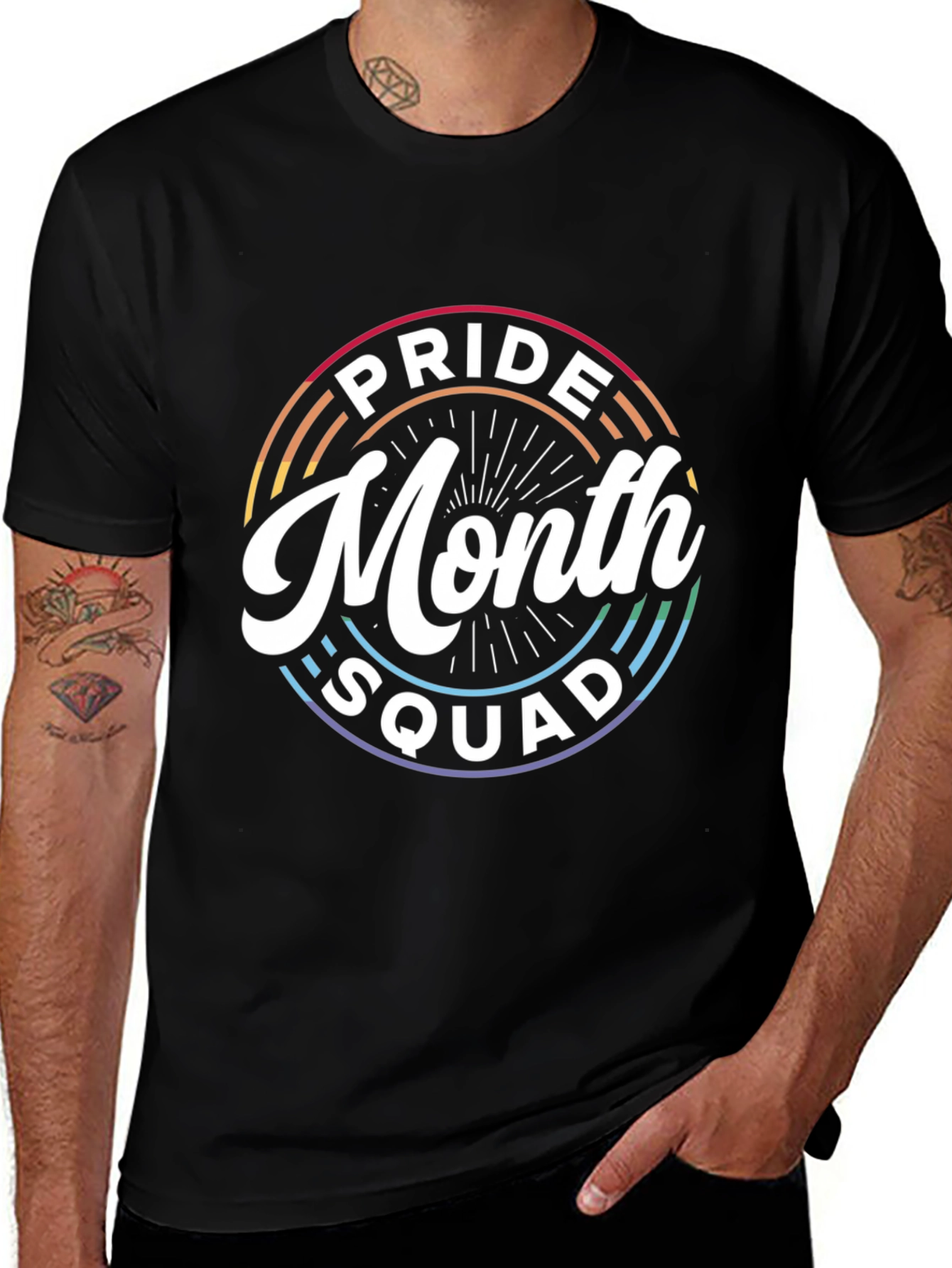 Variant 21 of Pride Month Squad Graphic T-Shirt