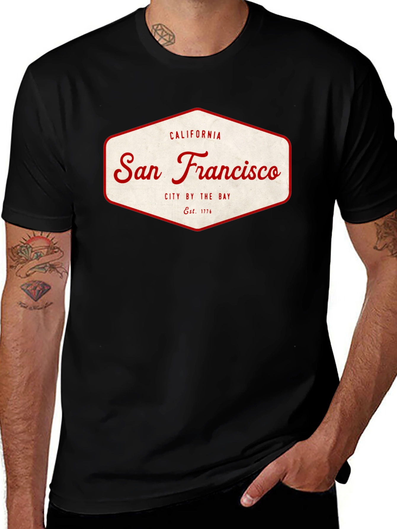 San Francisco California City Tee