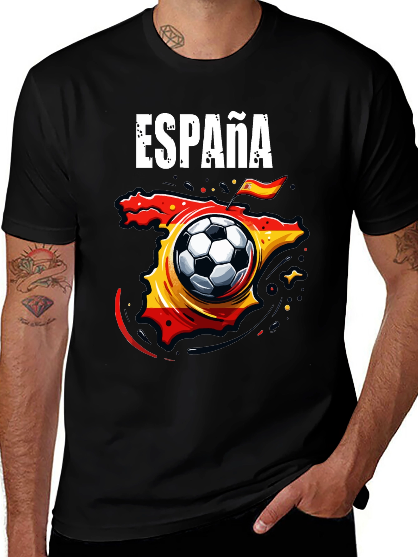 España Soccer T-Shirt - Spanish Football Pride