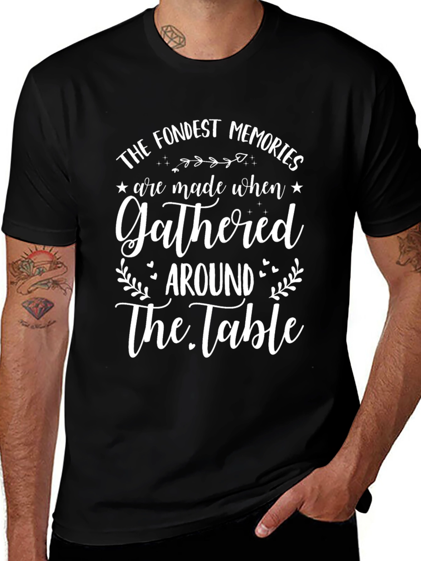 Variant 18 of Fondest Memories Graphic Tee - Gathered Around The Table