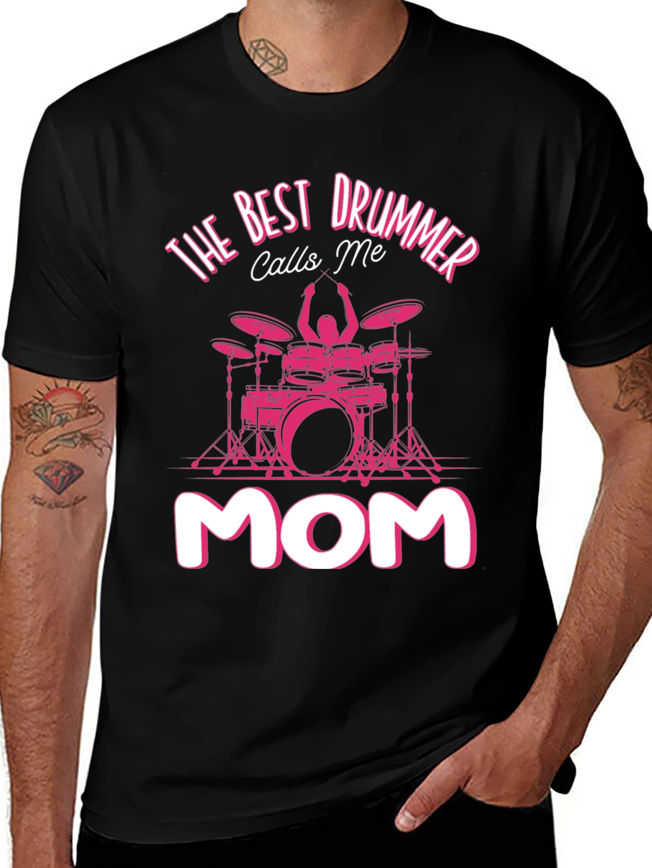 Best Drummer Mom T-Shirt