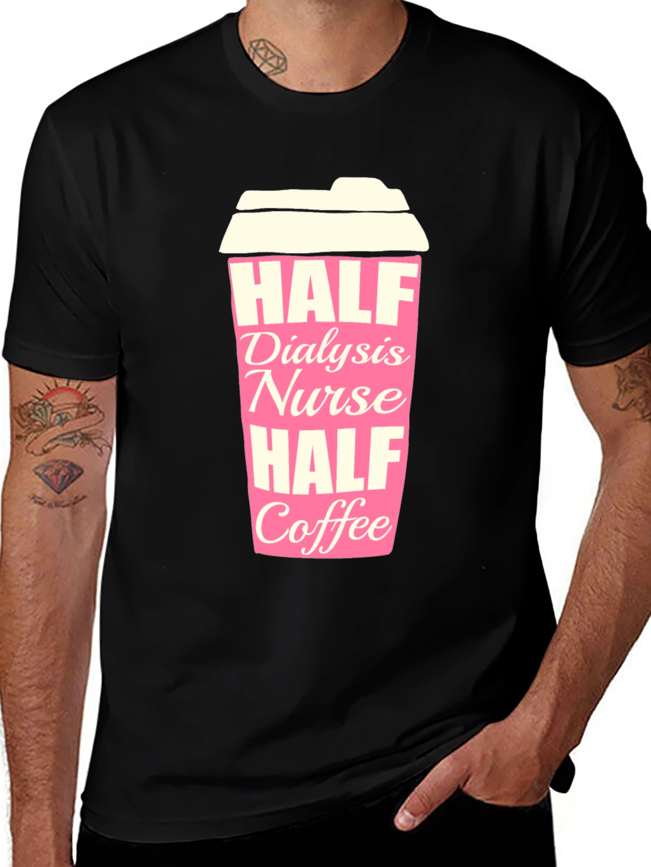Dialysis Nurse Coffee T-Shirt
