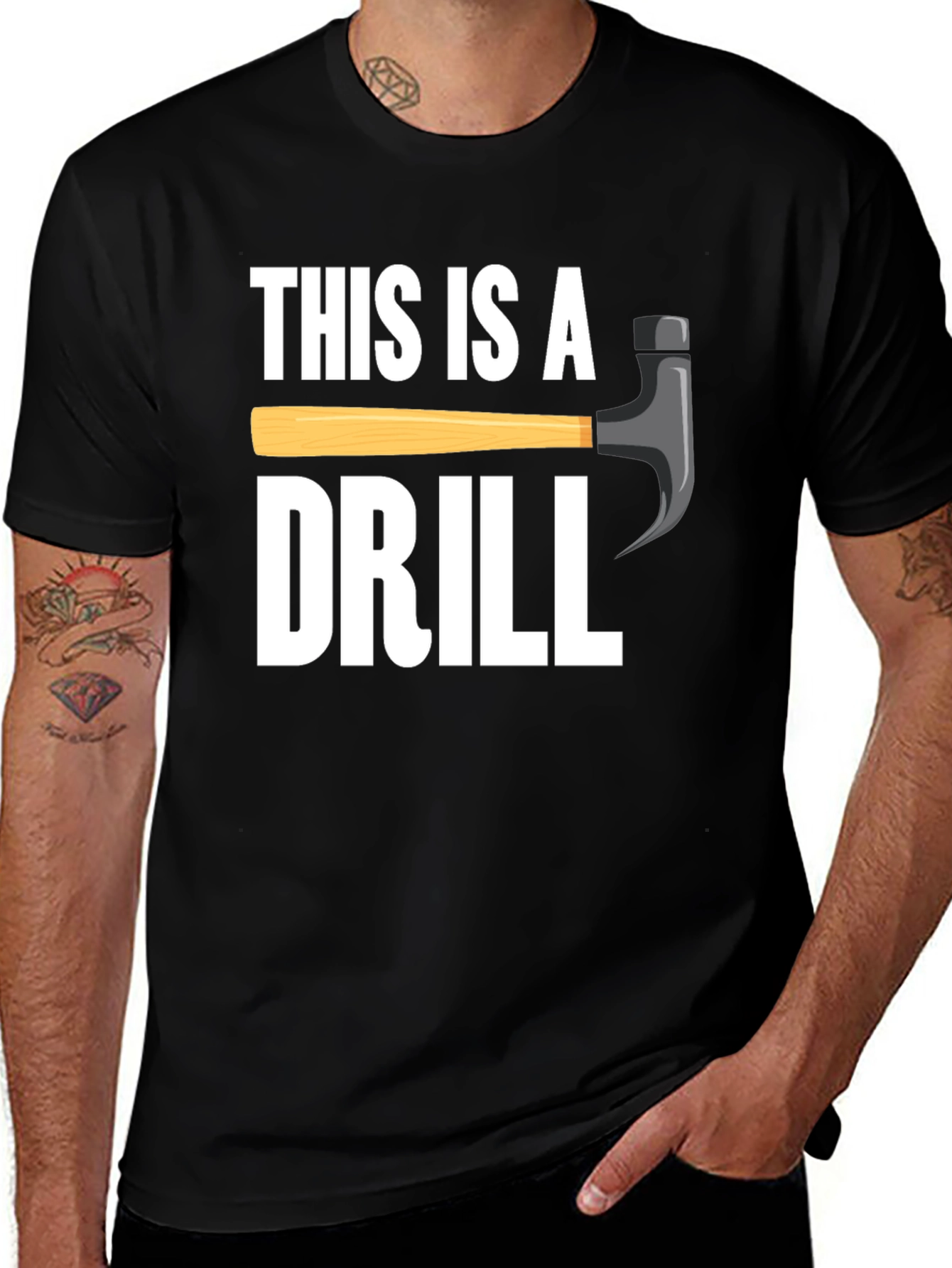 Variant 27 of This is a Drill Funny Graphic Tee