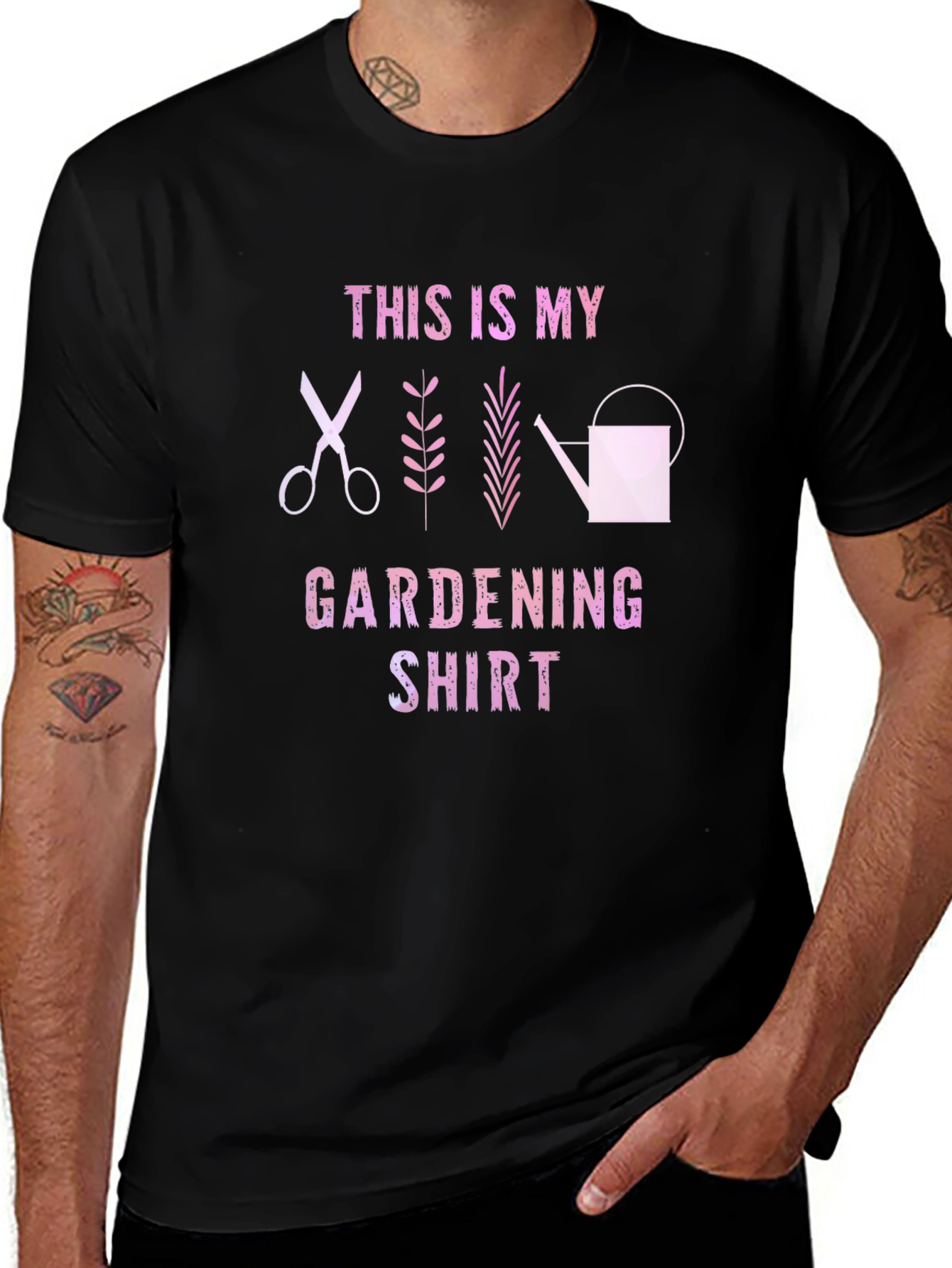 Gardening Shirt - This Is My Gardening Shirt Graphic Tee
