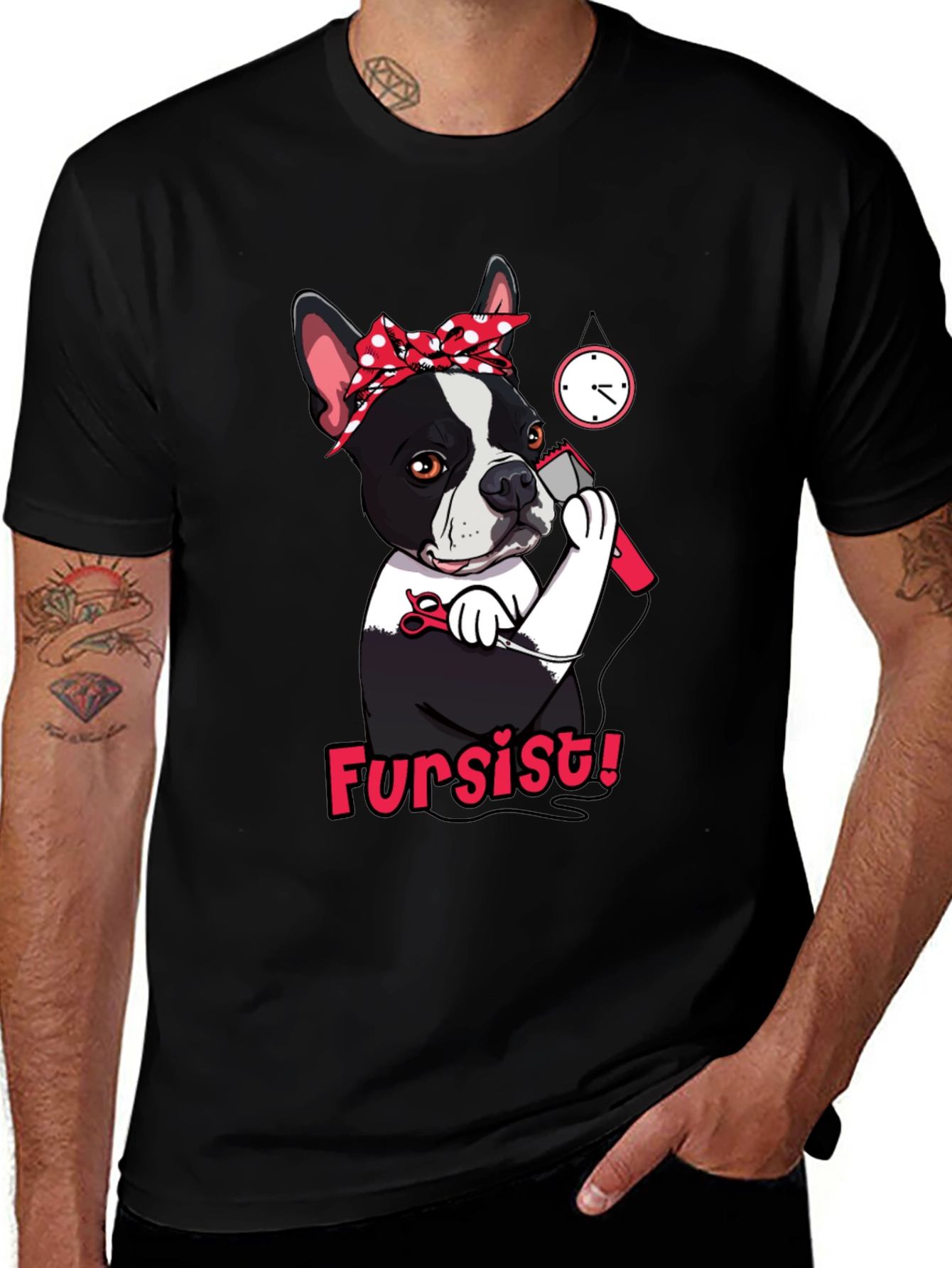 Fur-sist! Dog Groomer Graphic Tee